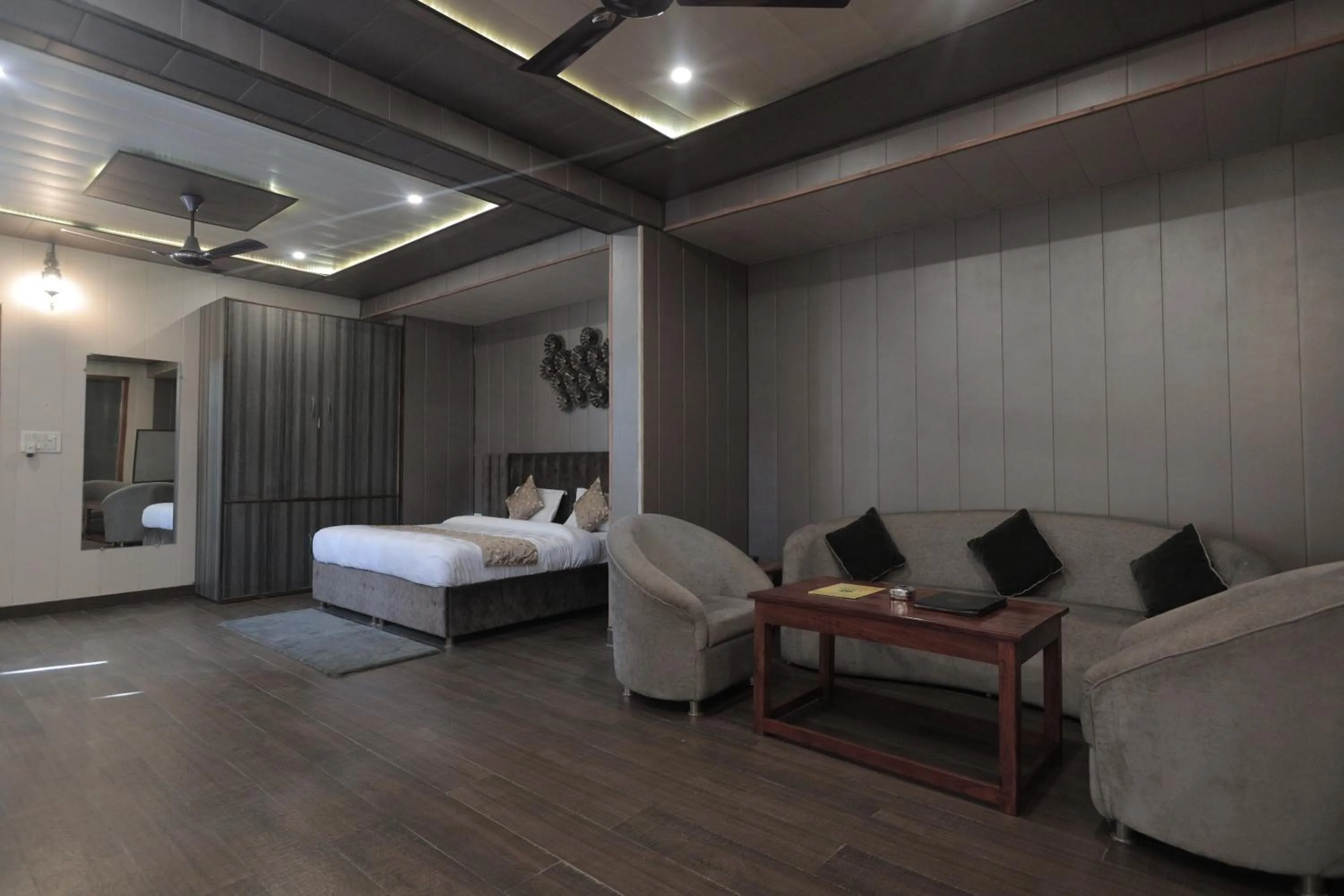 Bed in Yogved Hospitality & Resort