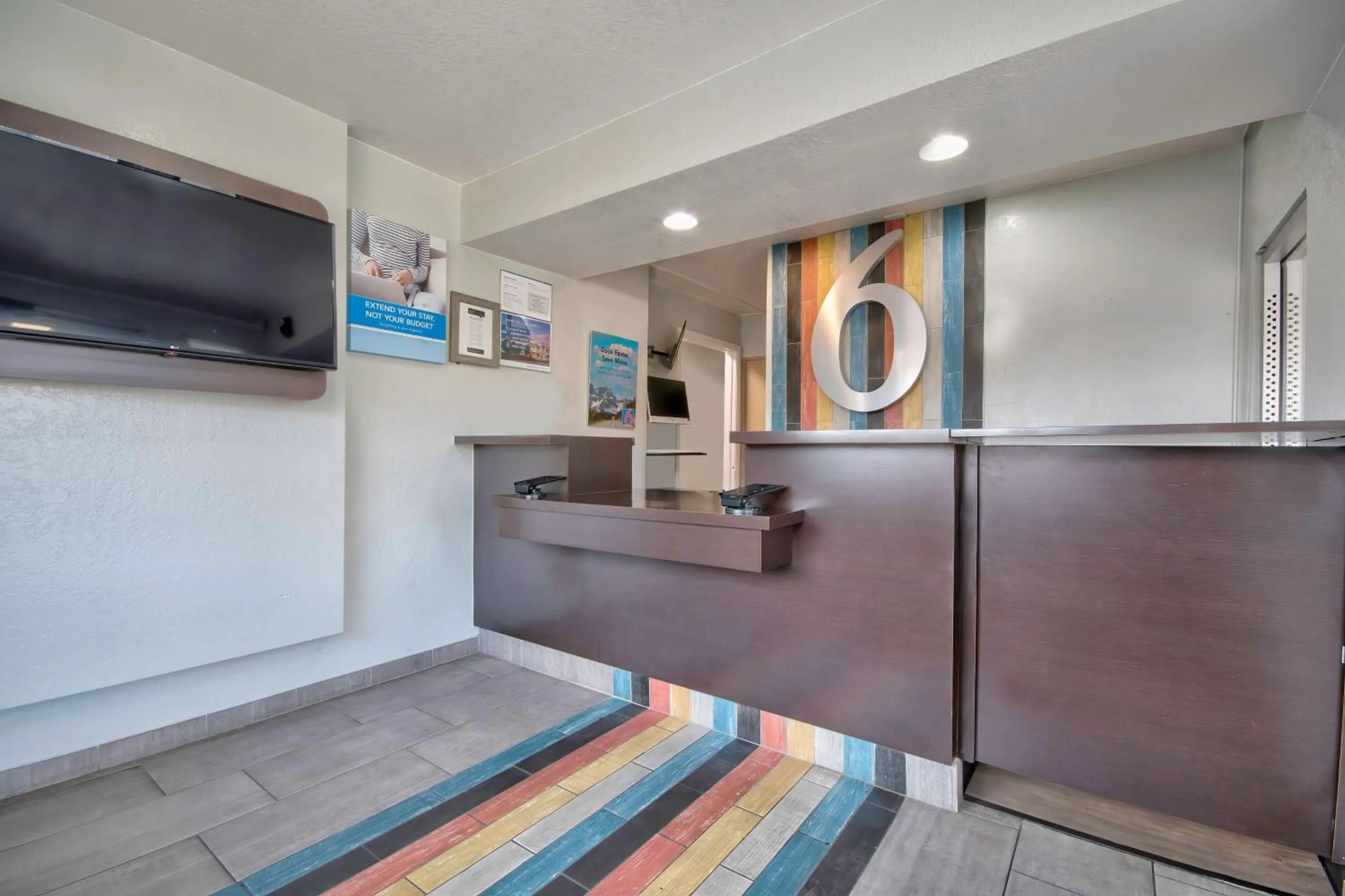 Lobby or reception in Studio 6 Albuquerque NM Midtown