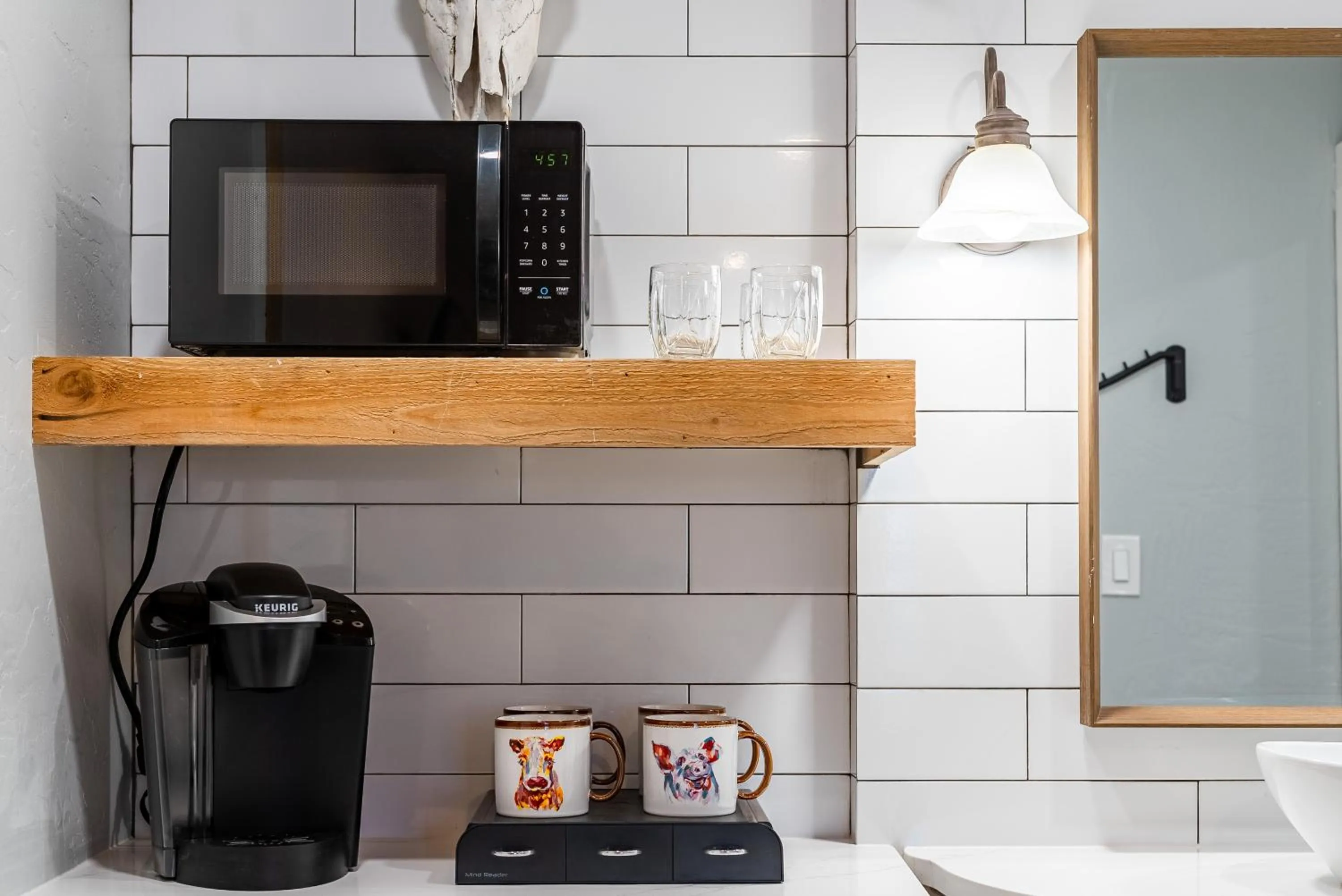 Coffee/tea facilities in The Big Texan Motel