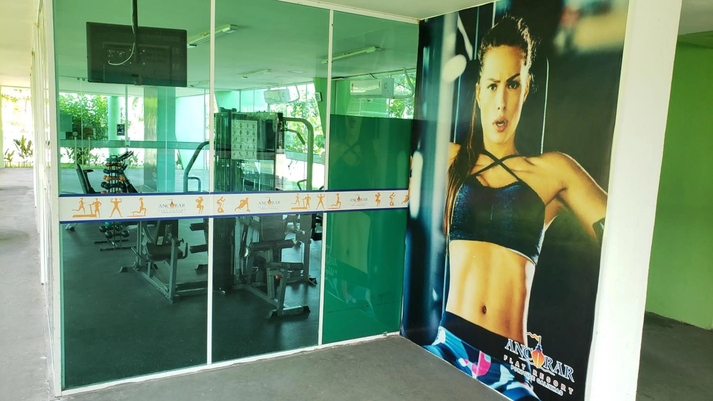 Fitness centre/facilities in Ancorar Resort Frente Mar - Flat 6103