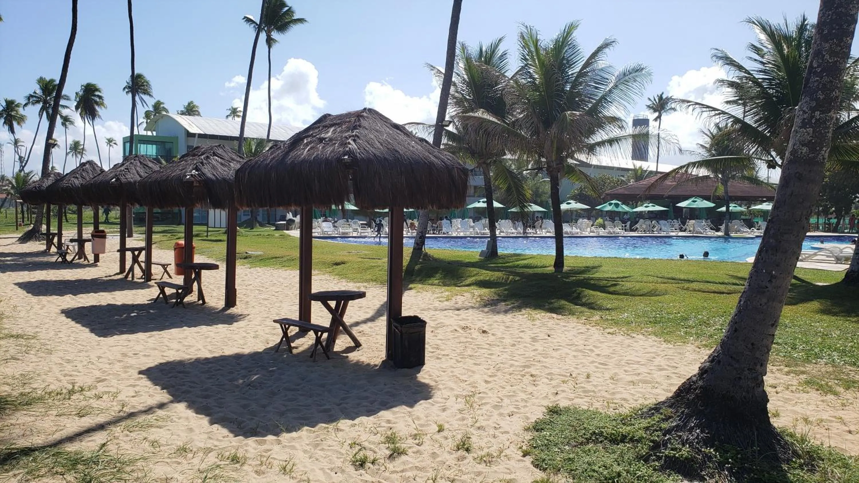 Pool view in Ancorar Resort Frente Mar - Flat 6103