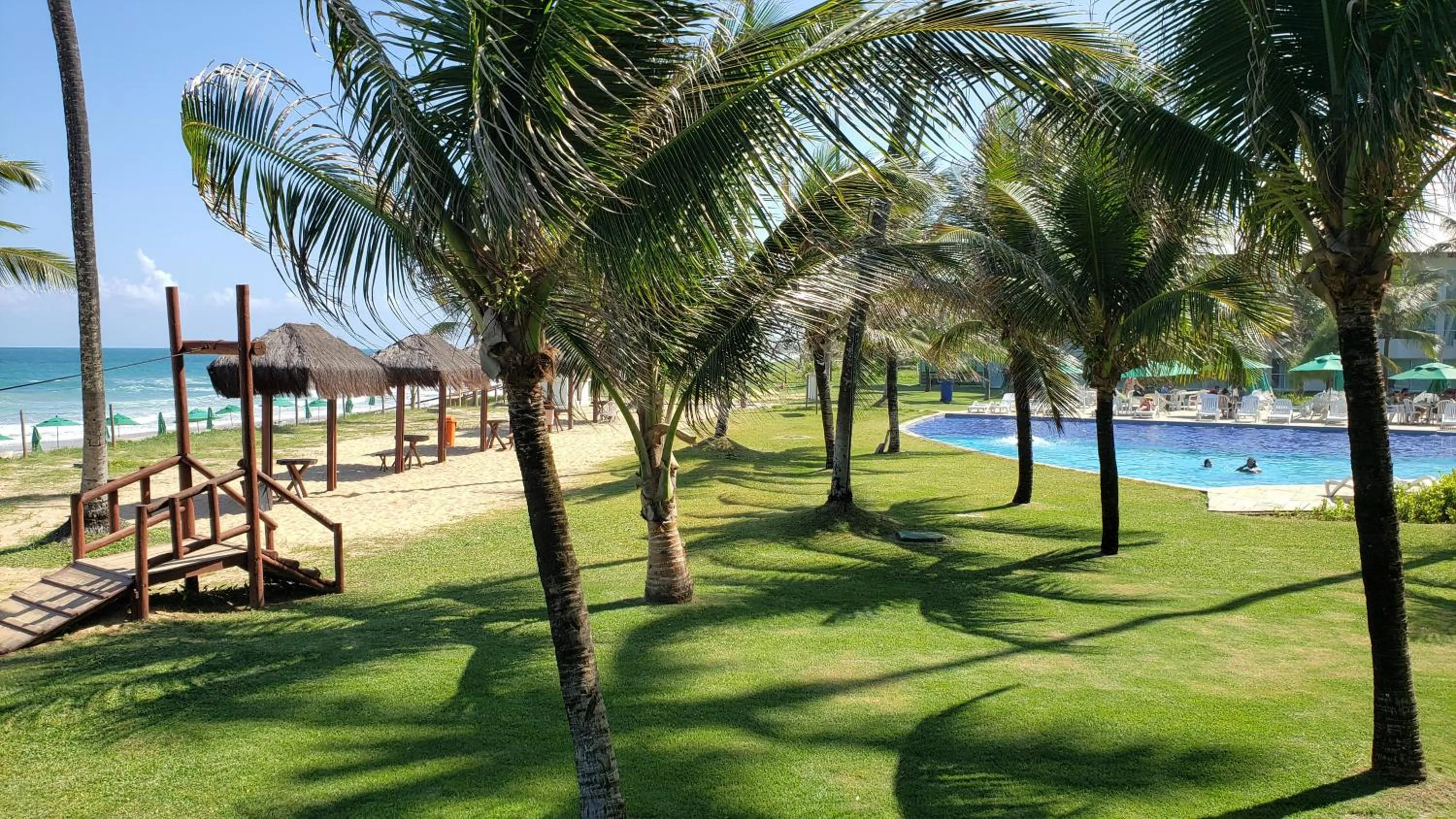 Garden in Ancorar Resort Frente Mar - Flat 6103