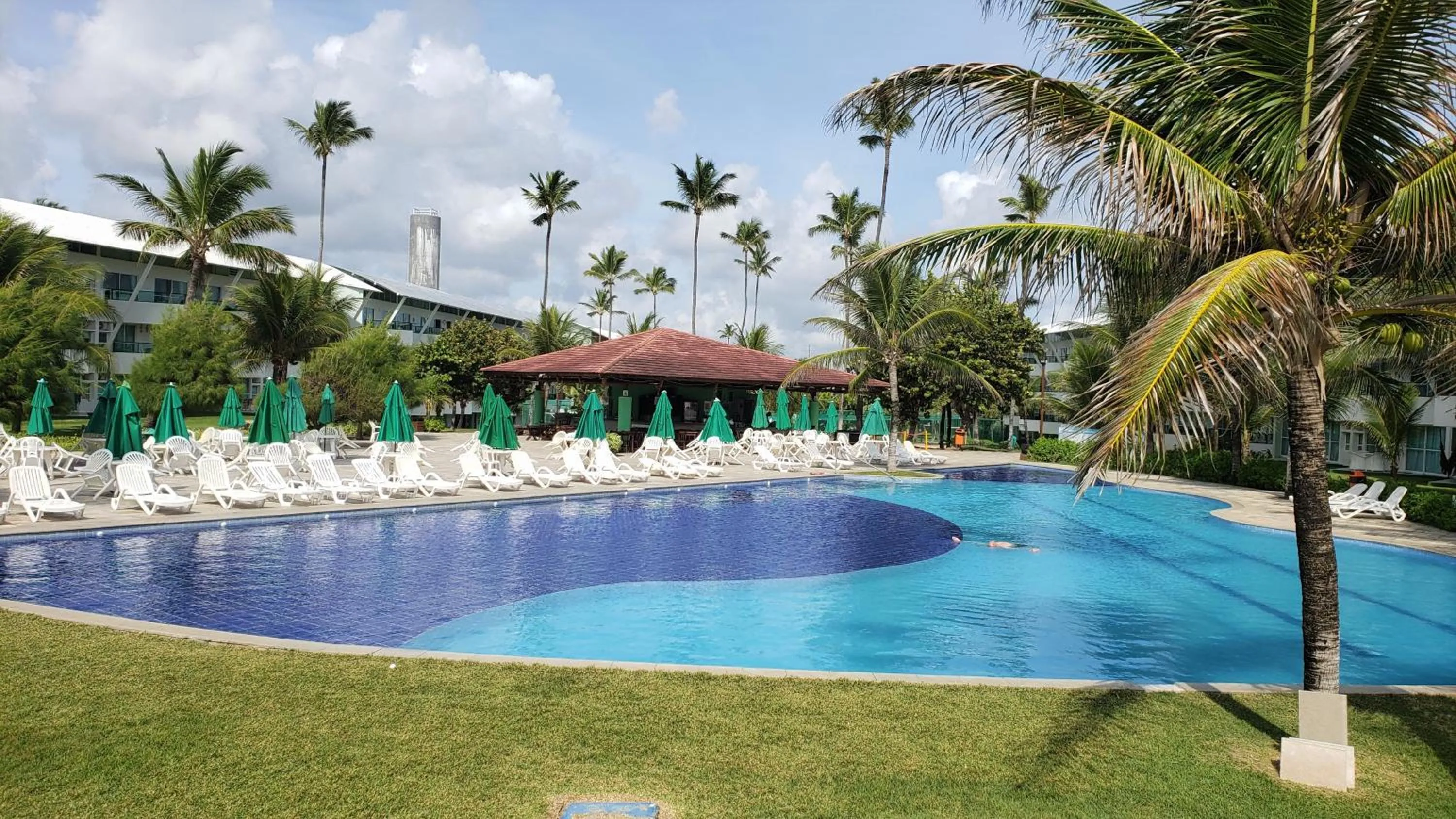 Pool view in Ancorar Resort Frente Mar - Flat 6103