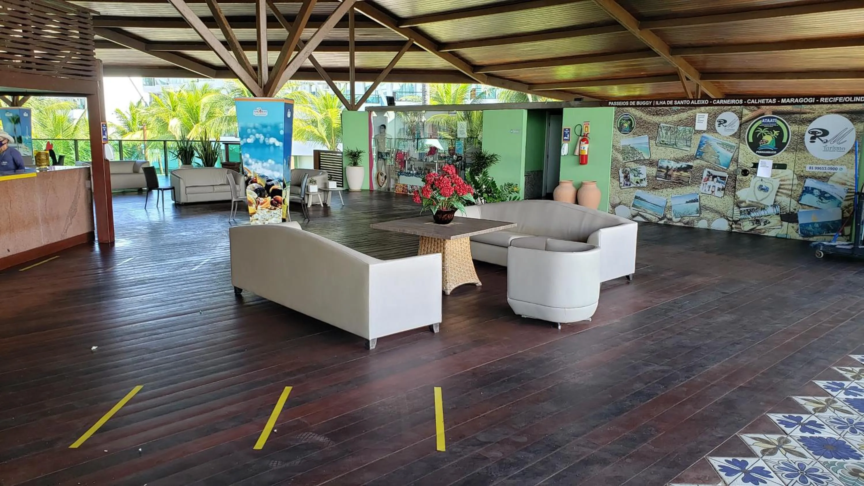 Lobby or reception in Ancorar Resort Frente Mar - Flat 6103