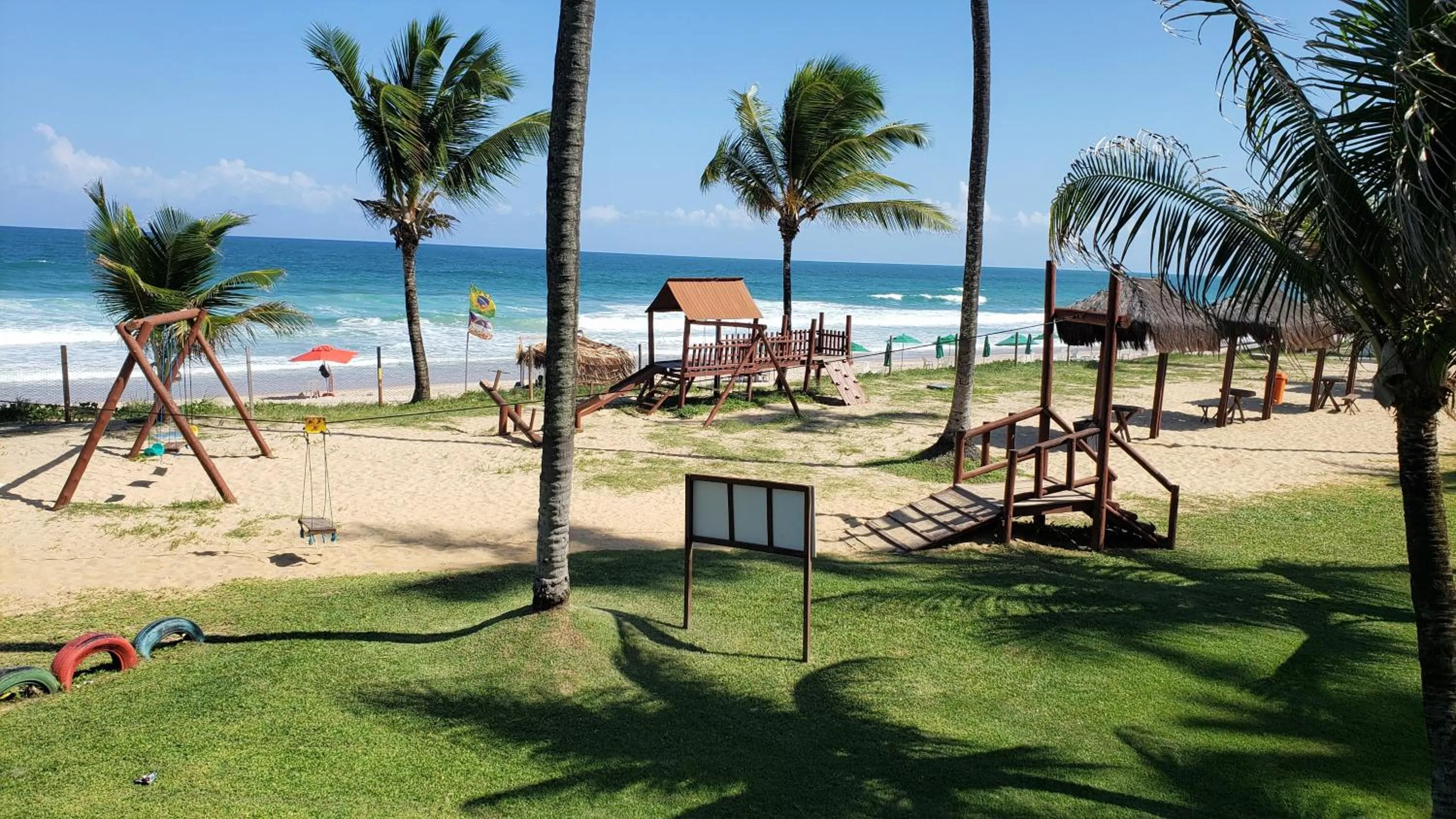 Children play ground in Ancorar Resort Frente Mar - Flat 6103