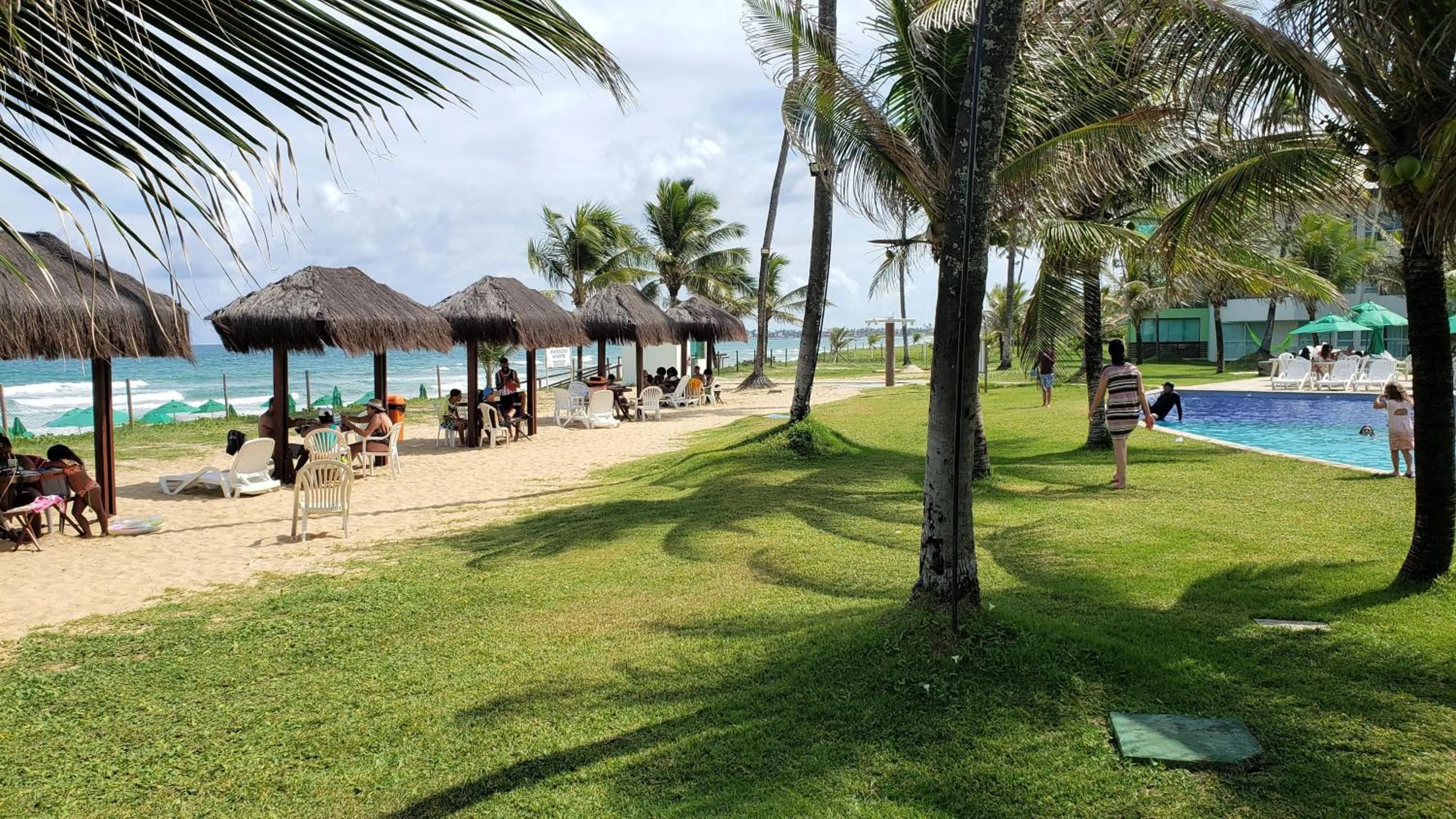 Sea view in Ancorar Resort Frente Mar - Flat 6103