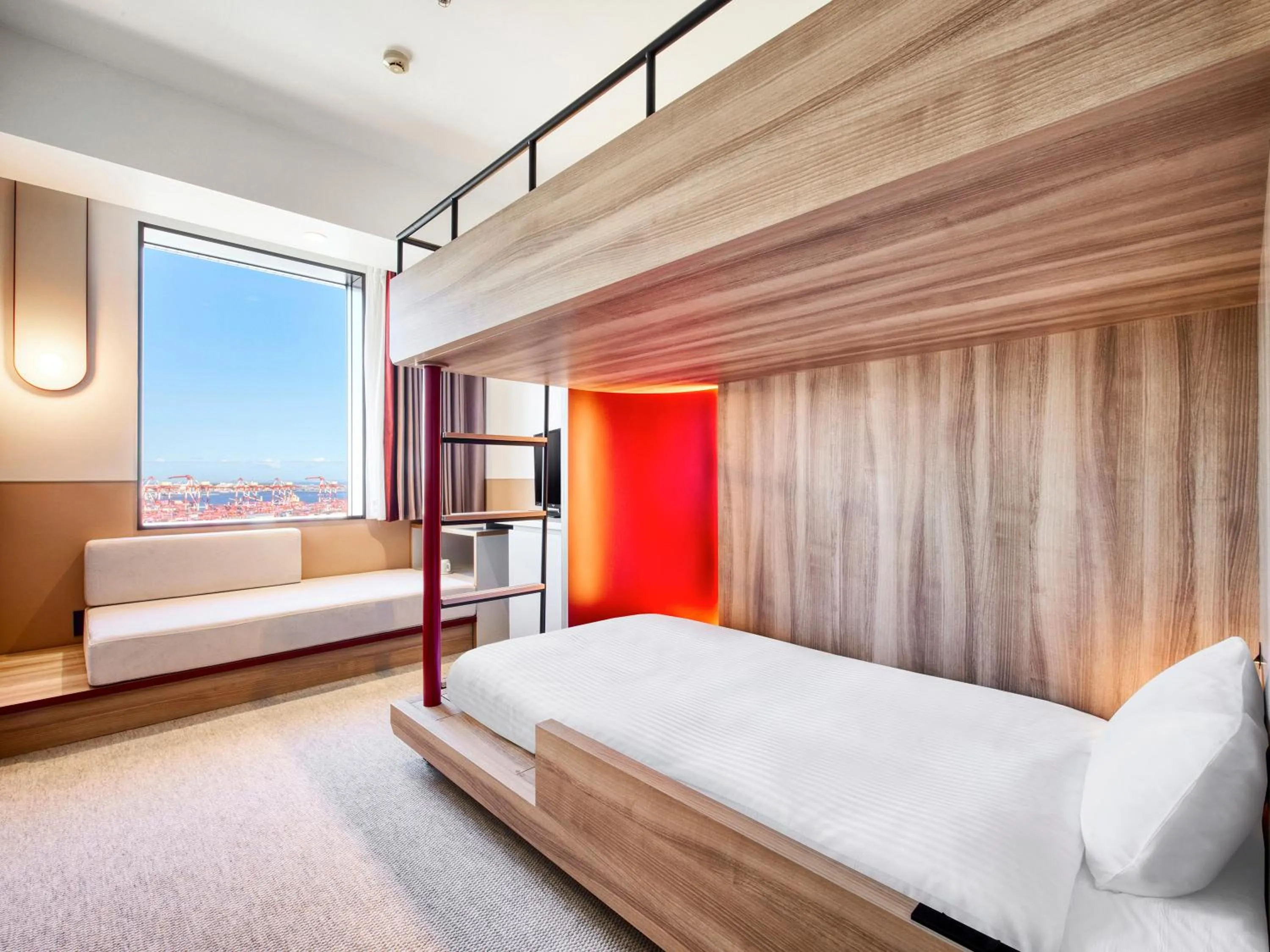 Photo of the whole room, Bed in LOISIR HOTEL SHINAGAWA SEASIDE