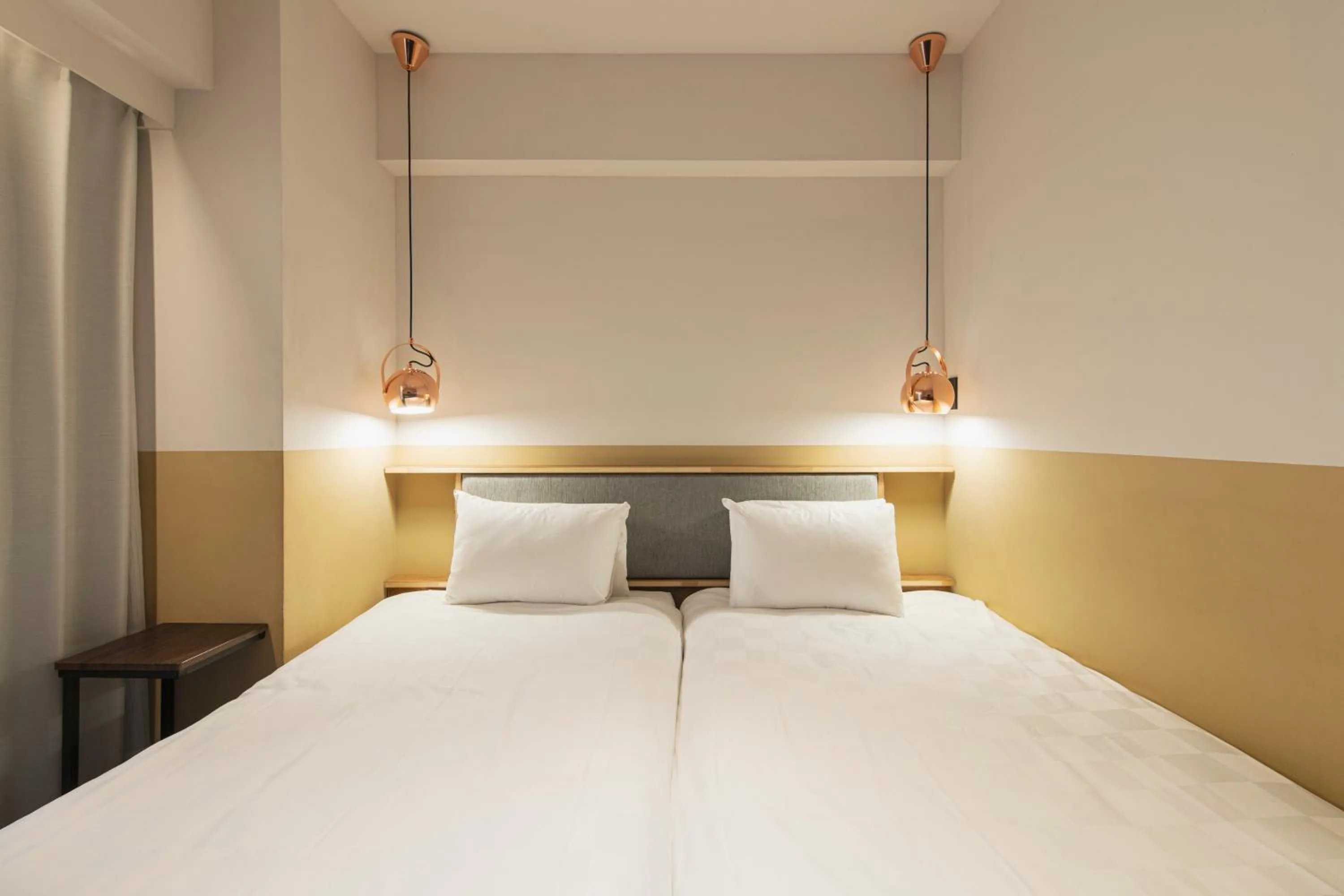 Bed in Hotel Asakusa KANNONURA