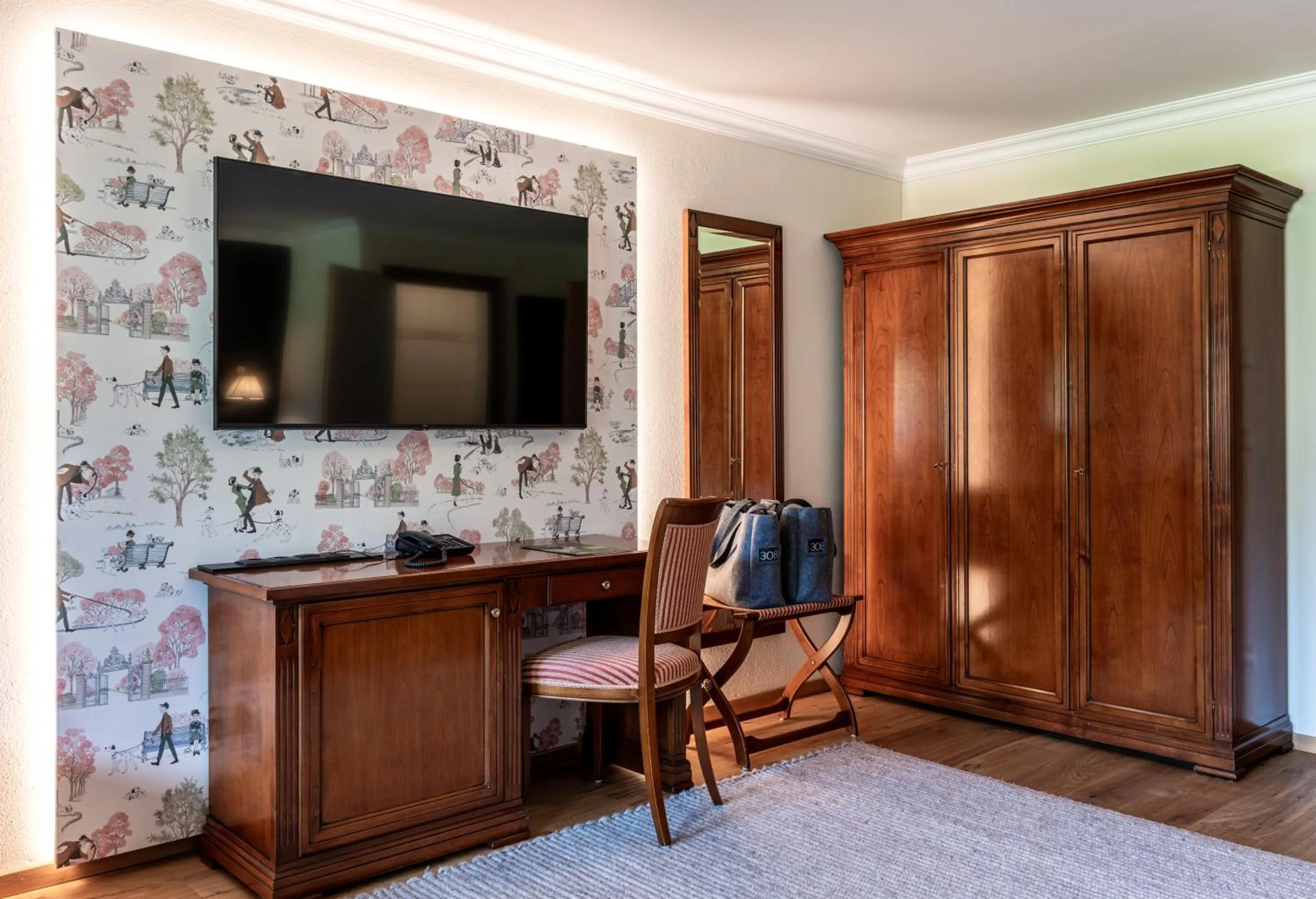 Living room in Hotel der Wiesenhof