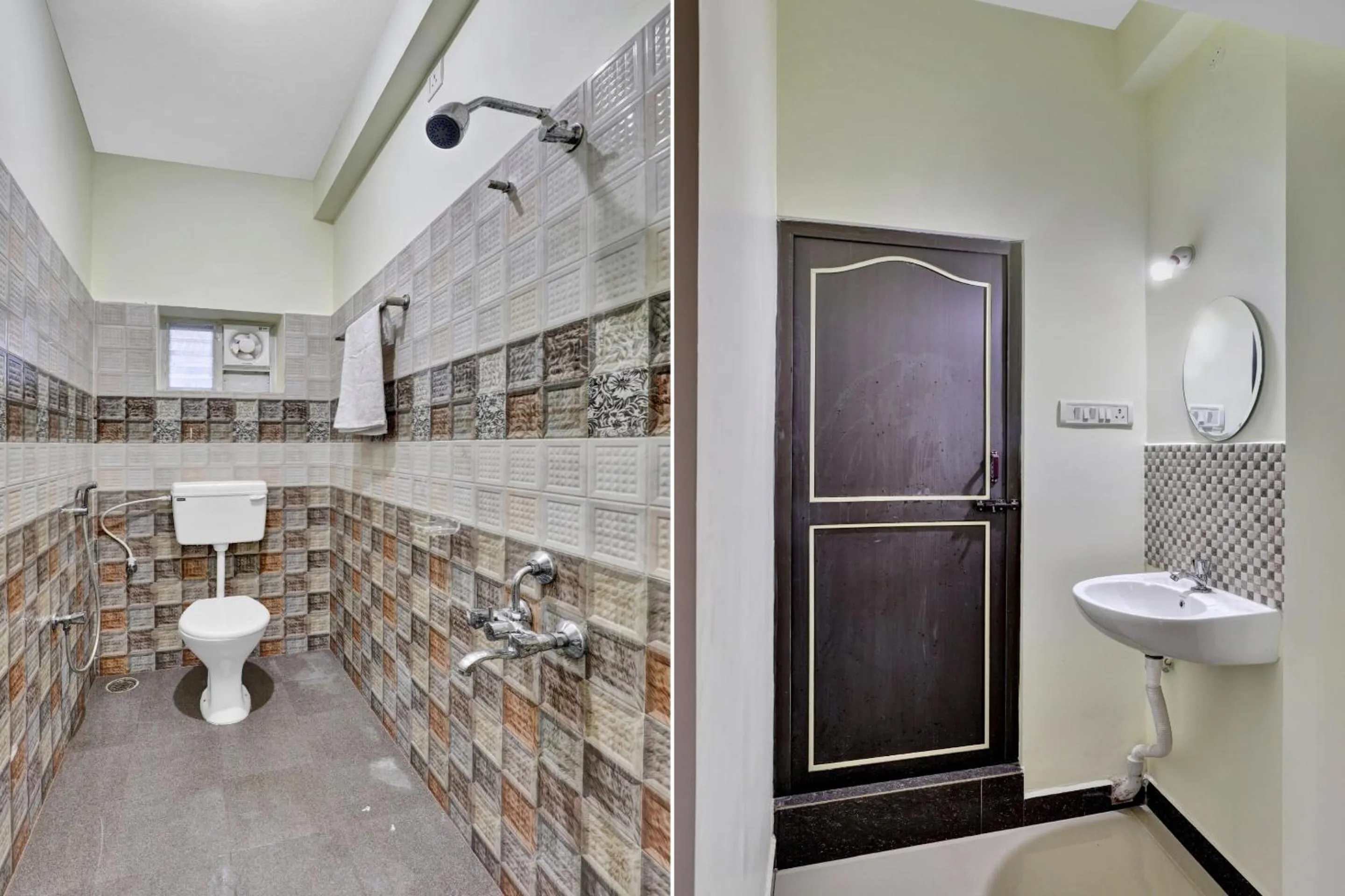 Bathroom in Hotel O Elegant Residency