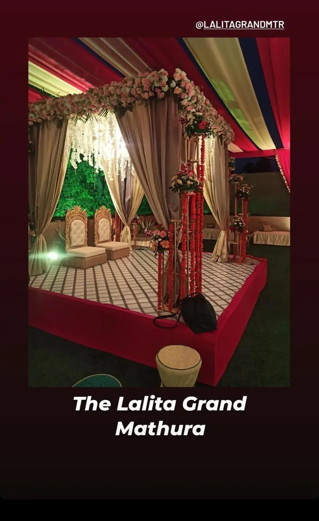 Garden in The Lalita Grand Mathura- Vrindavan