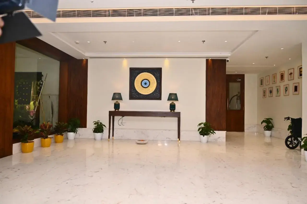 Lobby or reception in The Lalita Grand Mathura- Vrindavan Lobby or reception in The Lalita Grand Mathura- Vrindavan