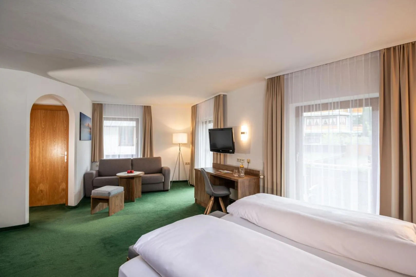 Bed in Hotel Dachstein