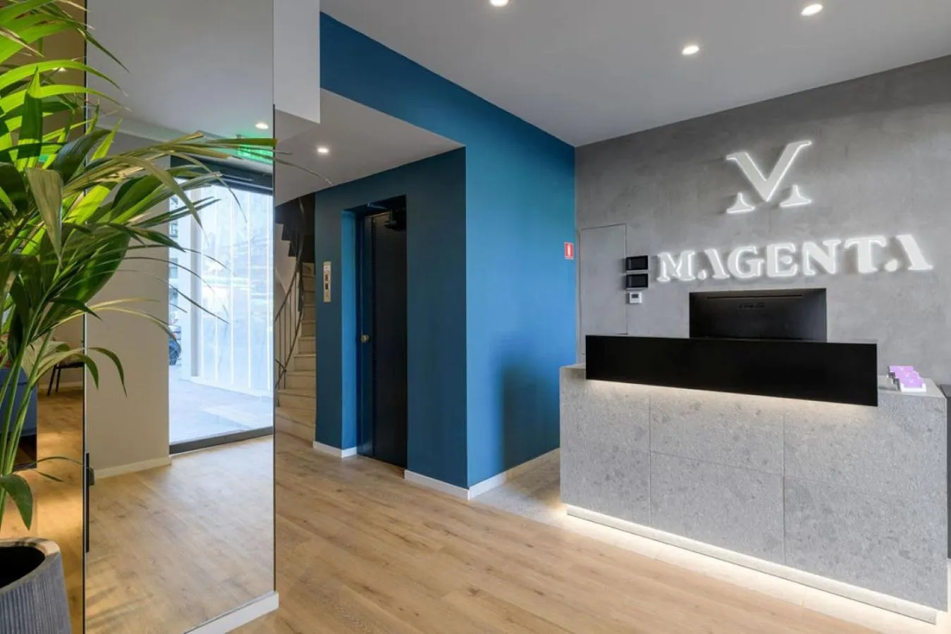 Lobby or reception in Acropolis Magenta Luxury Suites