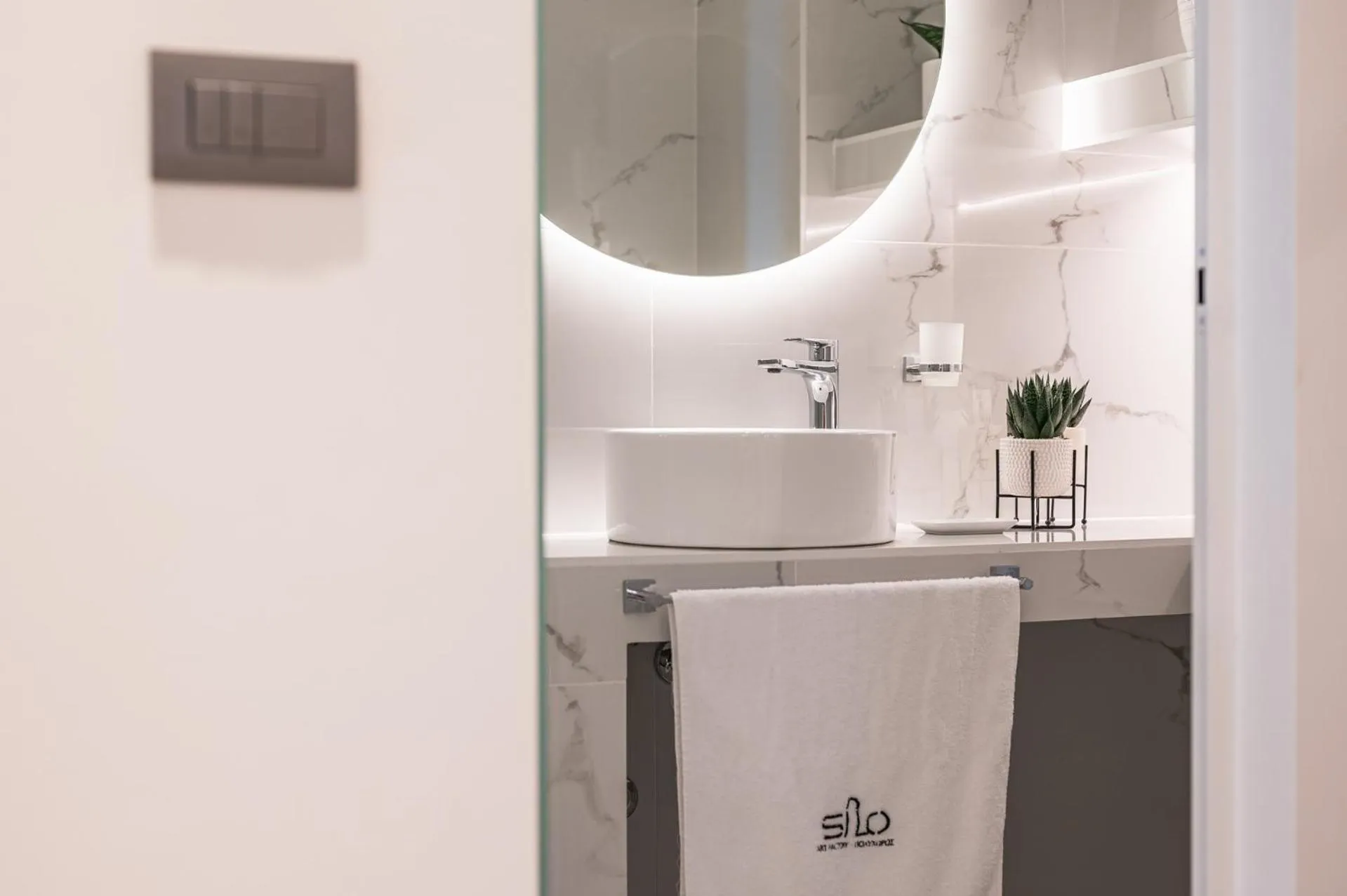 Bathroom in Silo Luxury Rooms