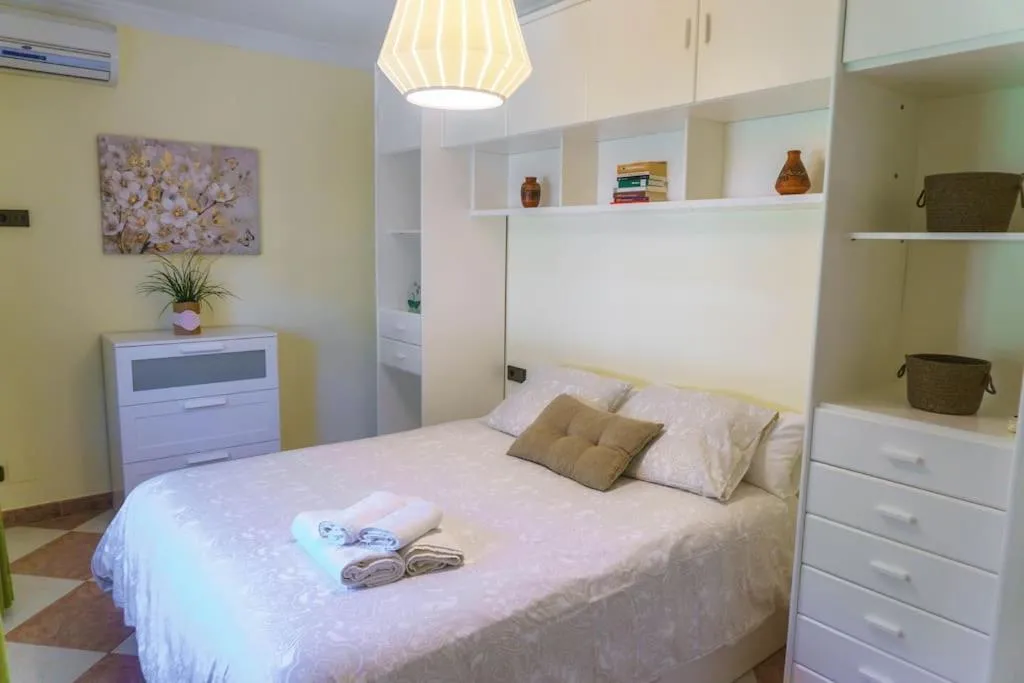 Bed in Villa Puerto de la Luz