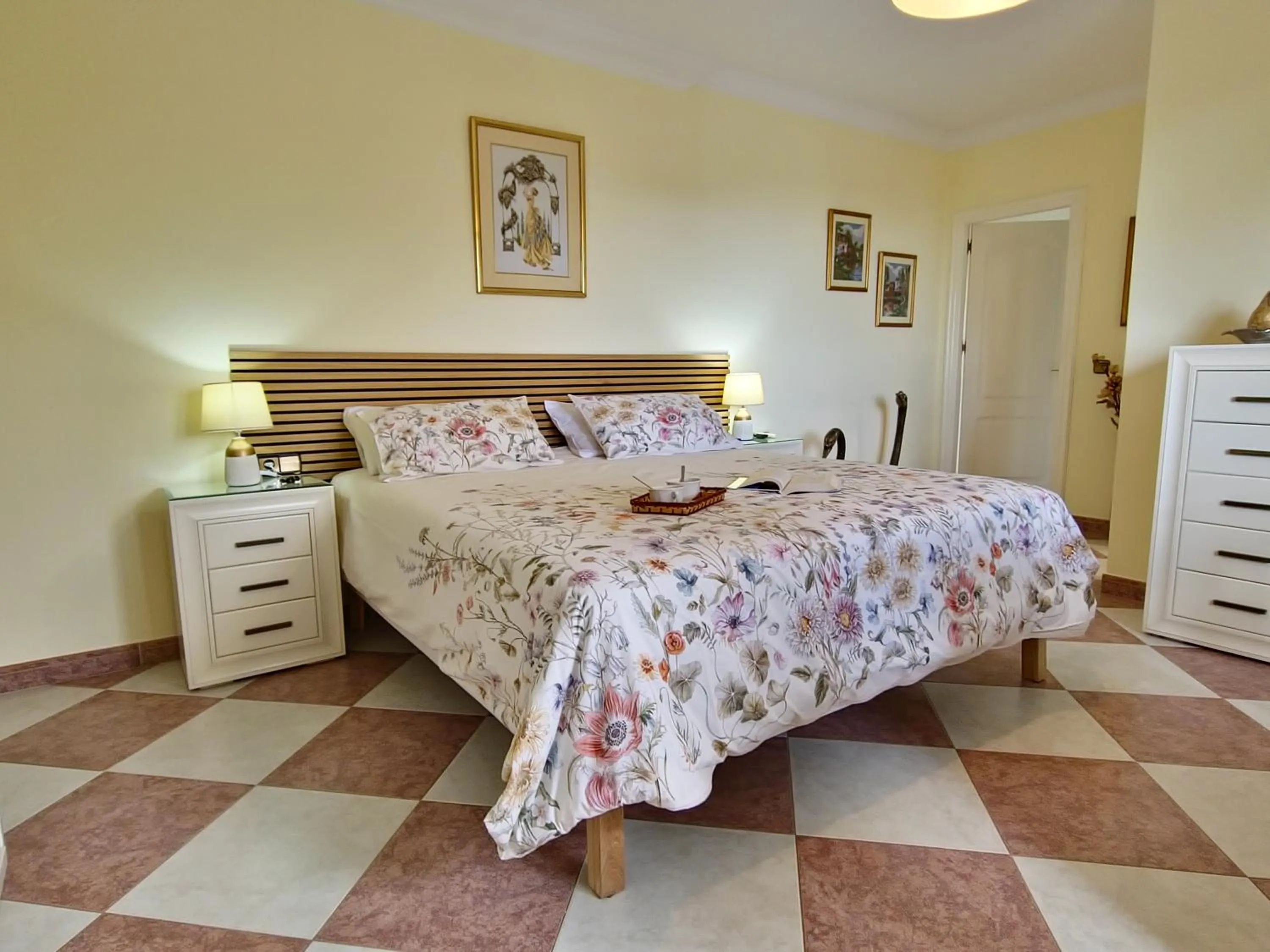 Bed in Villa Puerto de la Luz