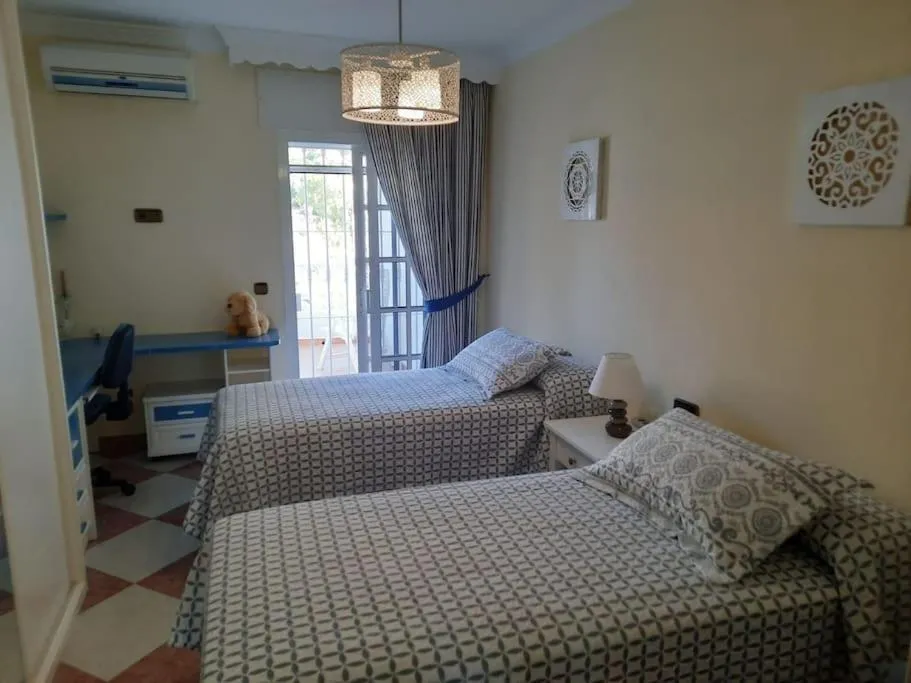 Bedroom, Bed in Villa Puerto de la Luz