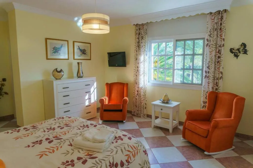 Bed in Villa Puerto de la Luz