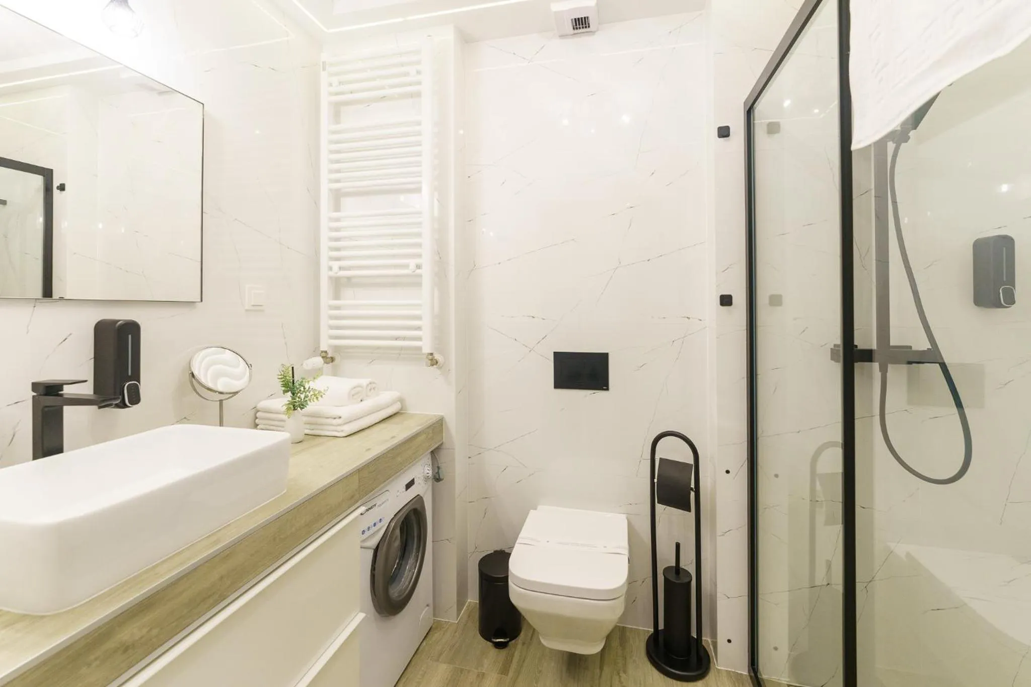 Bathroom in Ustronie Apartments 20 m do plaży