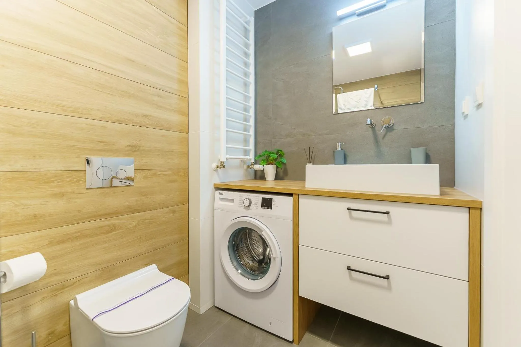 Bathroom in Ustronie Apartments 20 m do plaży