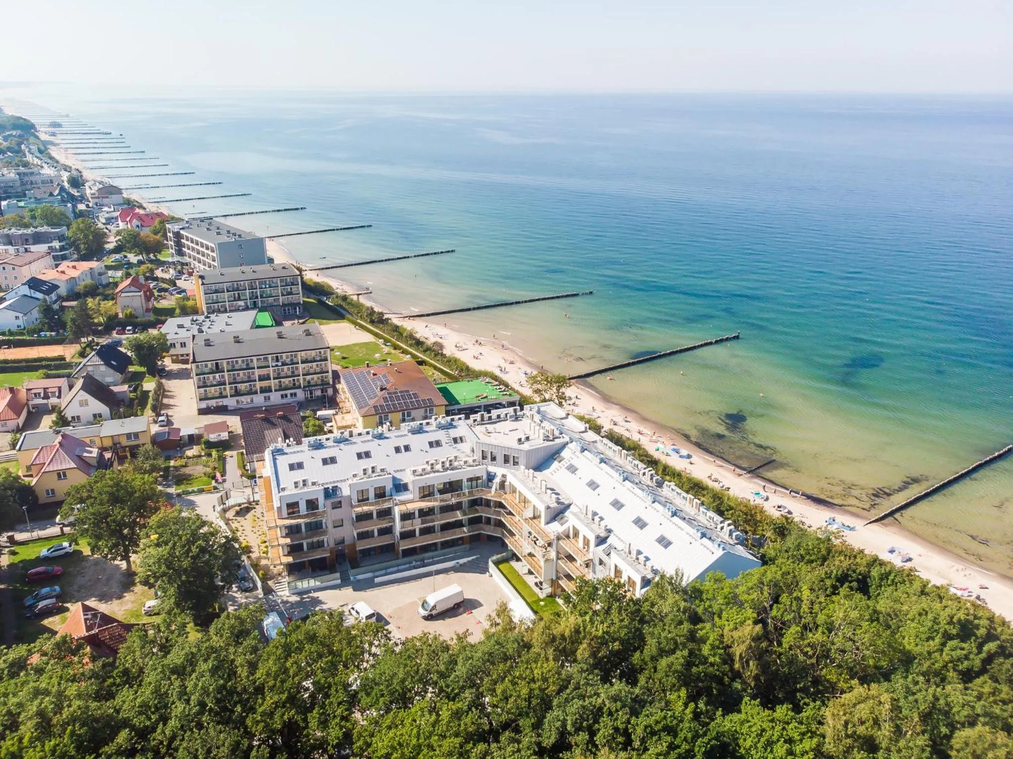 Beach in Ustronie Apartments 20 m do plaży