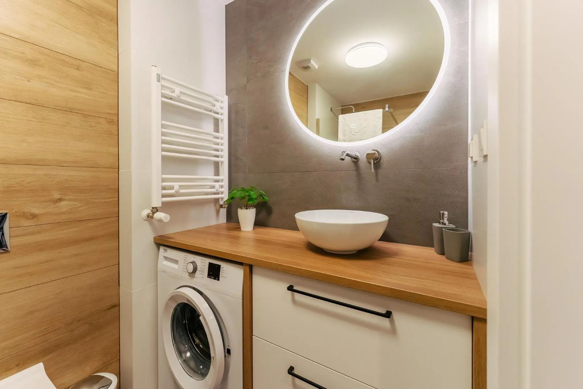 Bathroom in Ustronie Apartments 20 m do plaży