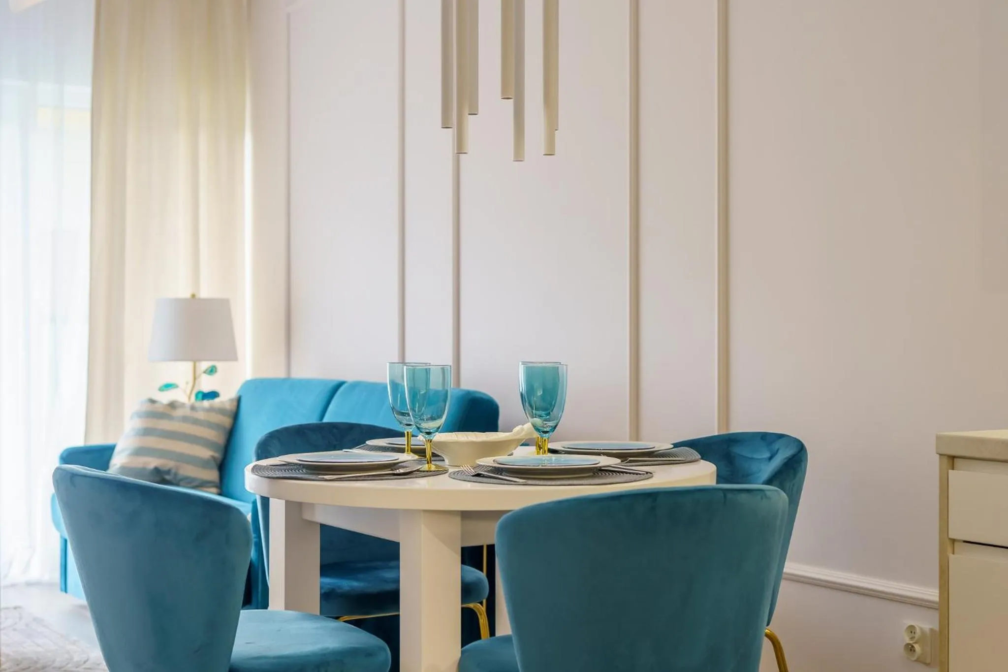 Living room in Ustronie Apartments 20 m do plaży