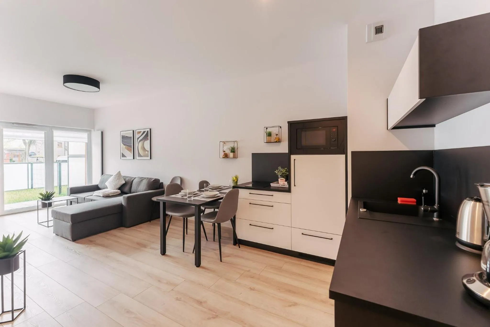 Living room in Ustronie Apartments 20 m do plaży