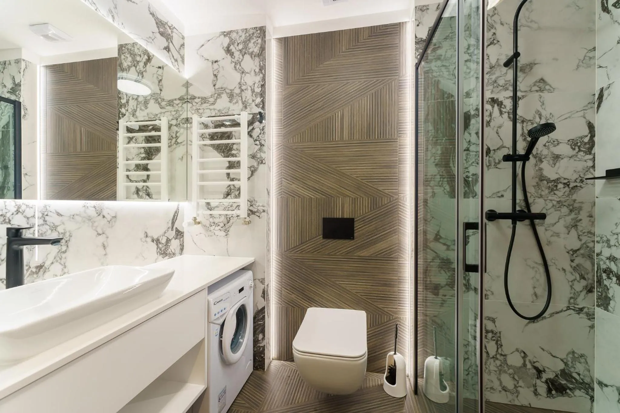 Bathroom in Ustronie Apartments 20 m do plaży