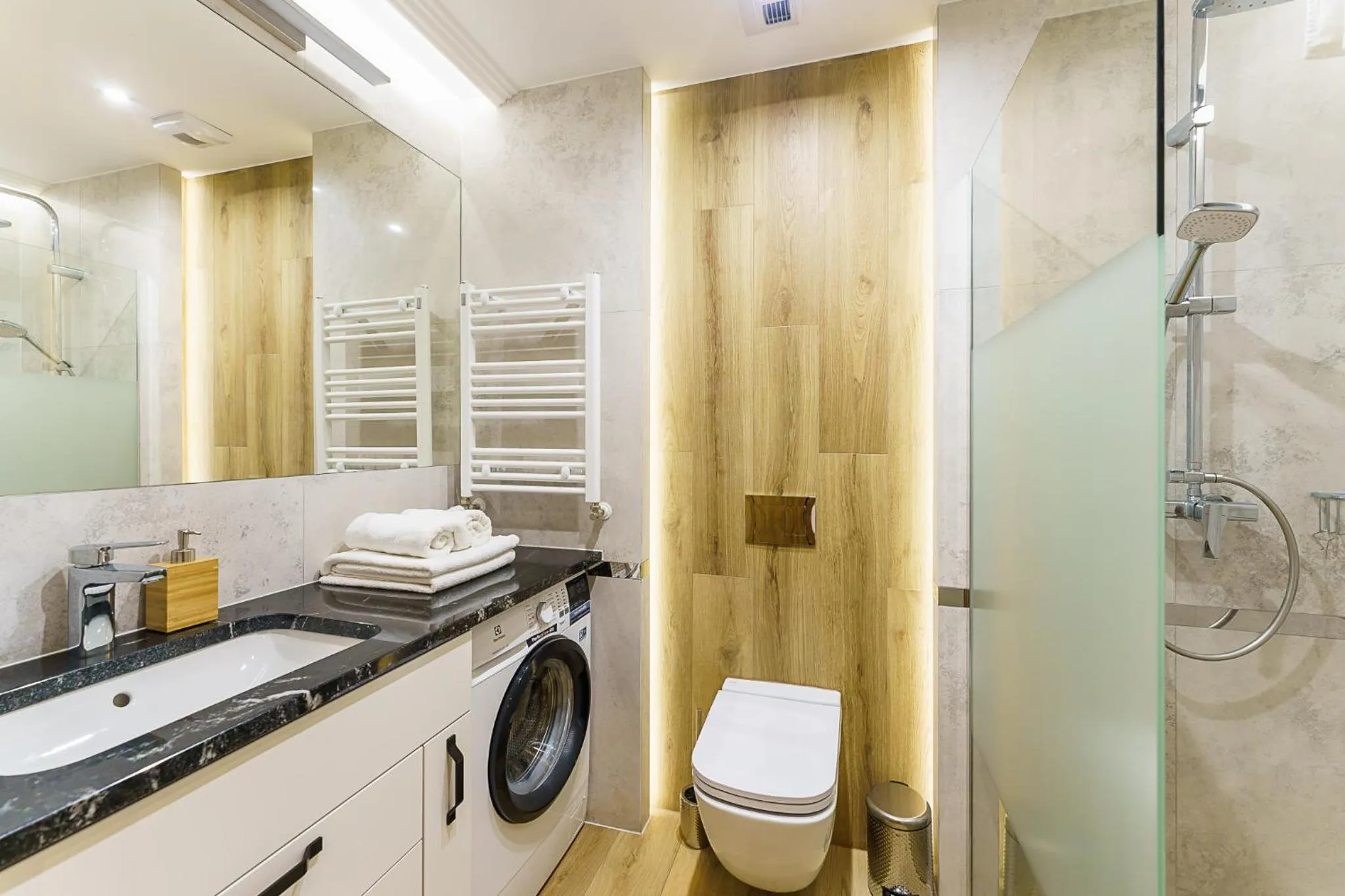 Bathroom in Ustronie Apartments 20 m do plaży