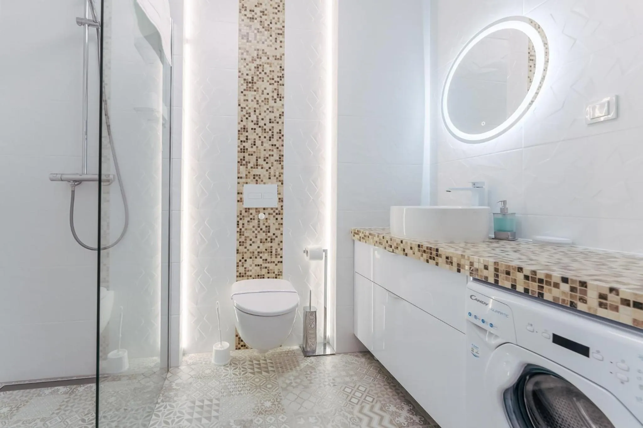 Bathroom in Ustronie Apartments 20 m do plaży