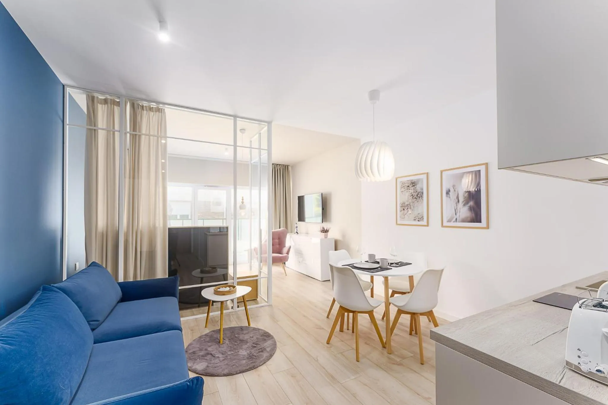 Living room in Ustronie Apartments 20 m do plaży