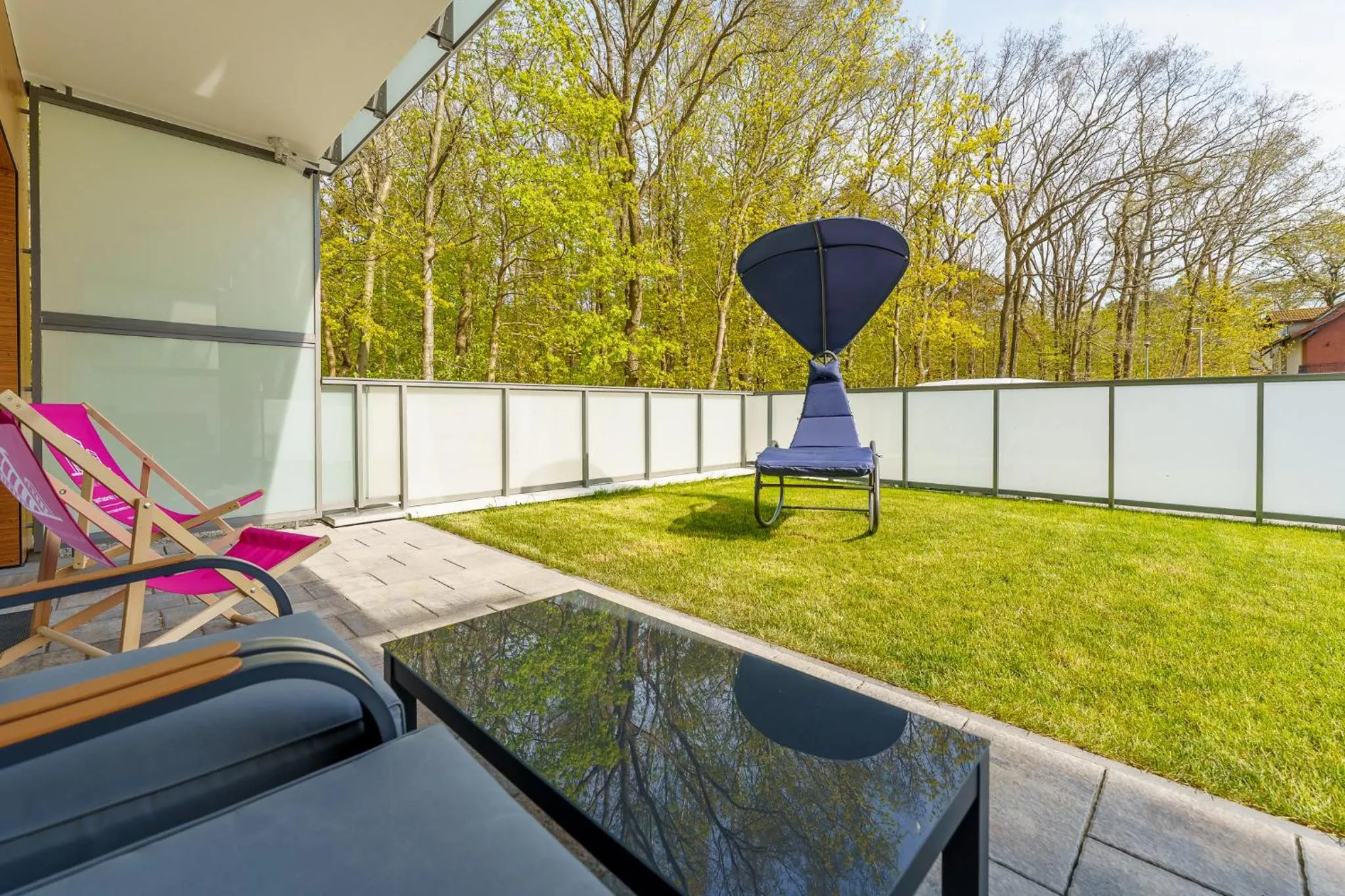 Garden in Ustronie Apartments 20 m do plaży