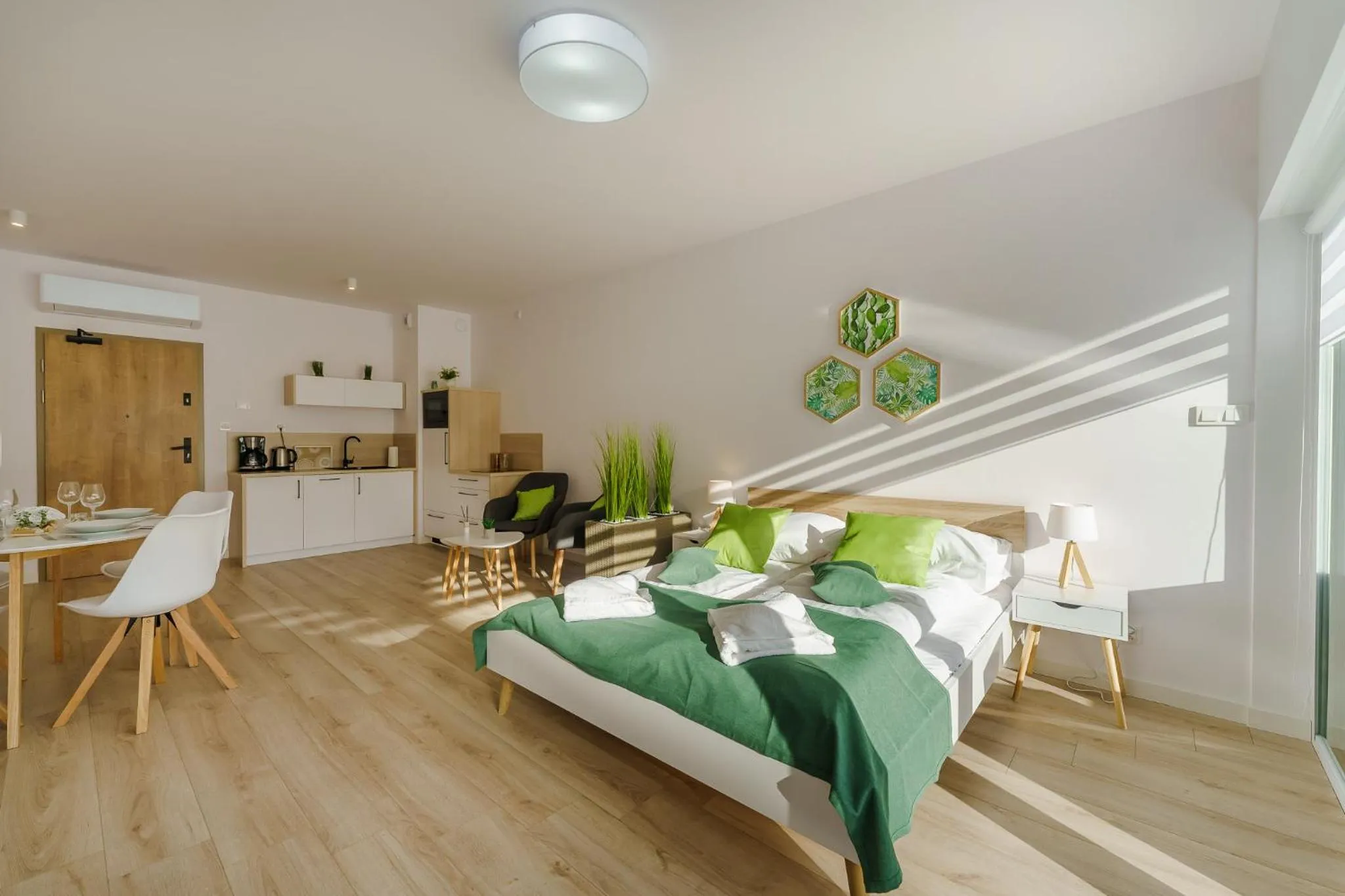 Photo of the whole room, Bed in Ustronie Apartments 20 m do plaży