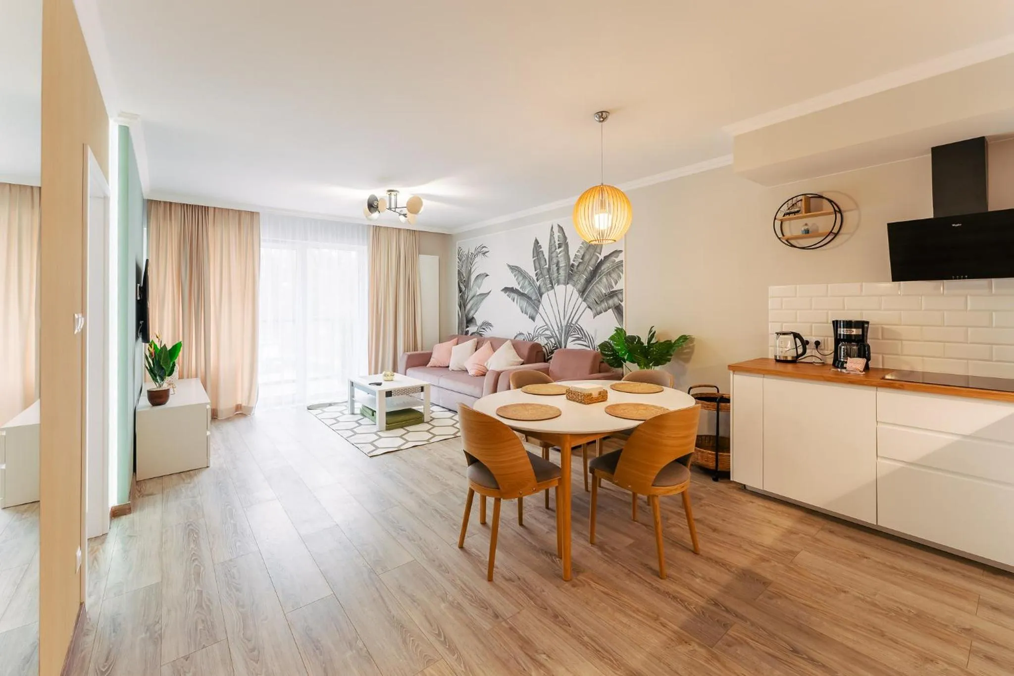 Living room in Ustronie Apartments 20 m do plaży