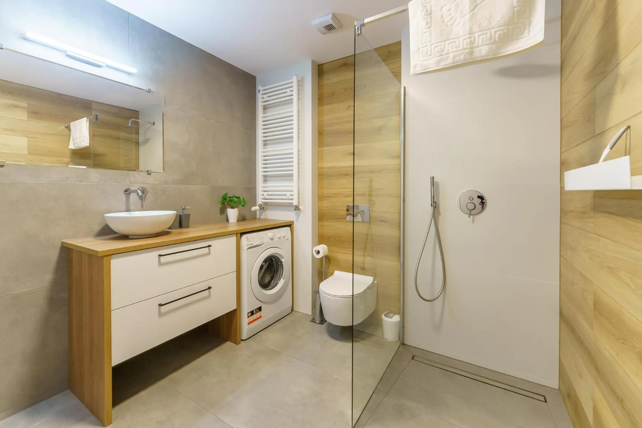 Bathroom in Ustronie Apartments 20 m do plaży