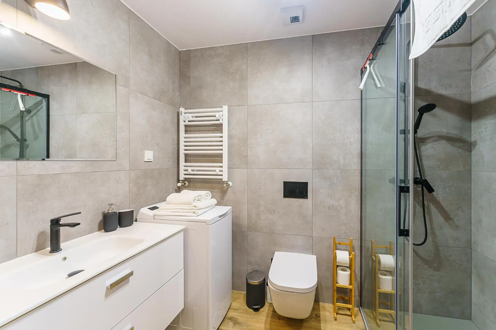 Bathroom in Ustronie Apartments 20 m do plaży