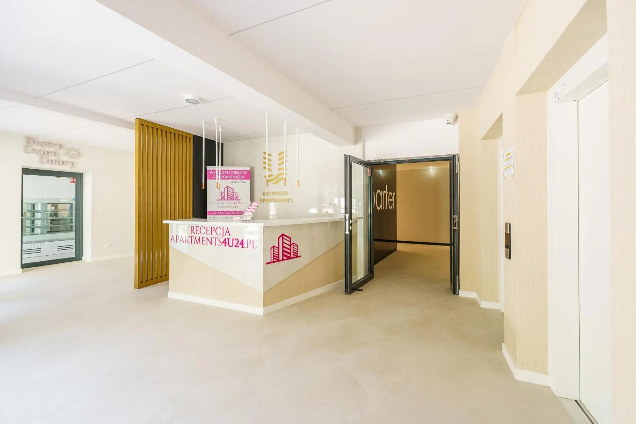 Lobby or reception in Ustronie Apartments 20 m do plaży