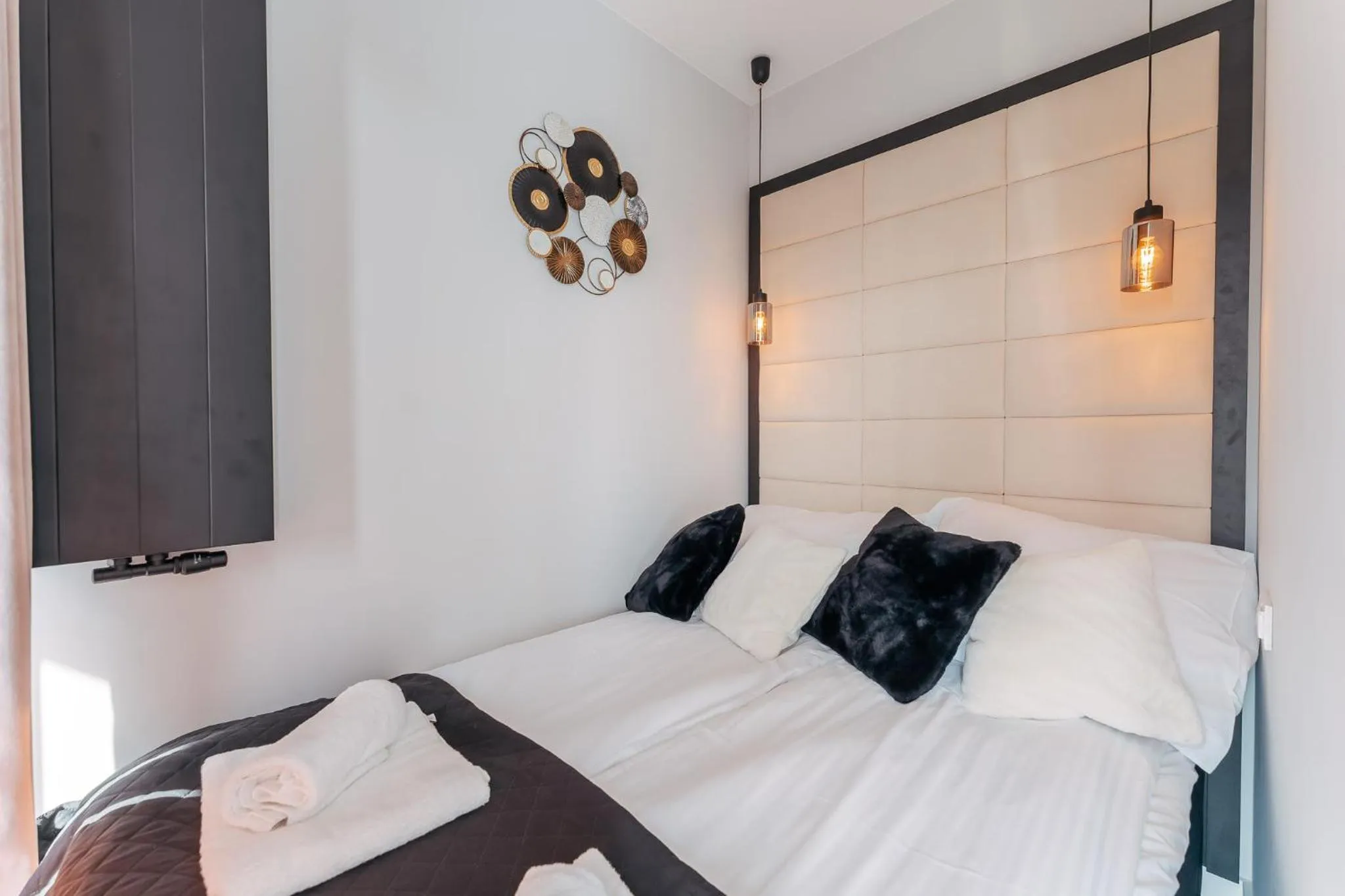 Bed in Ustronie Apartments 20 m do plaży