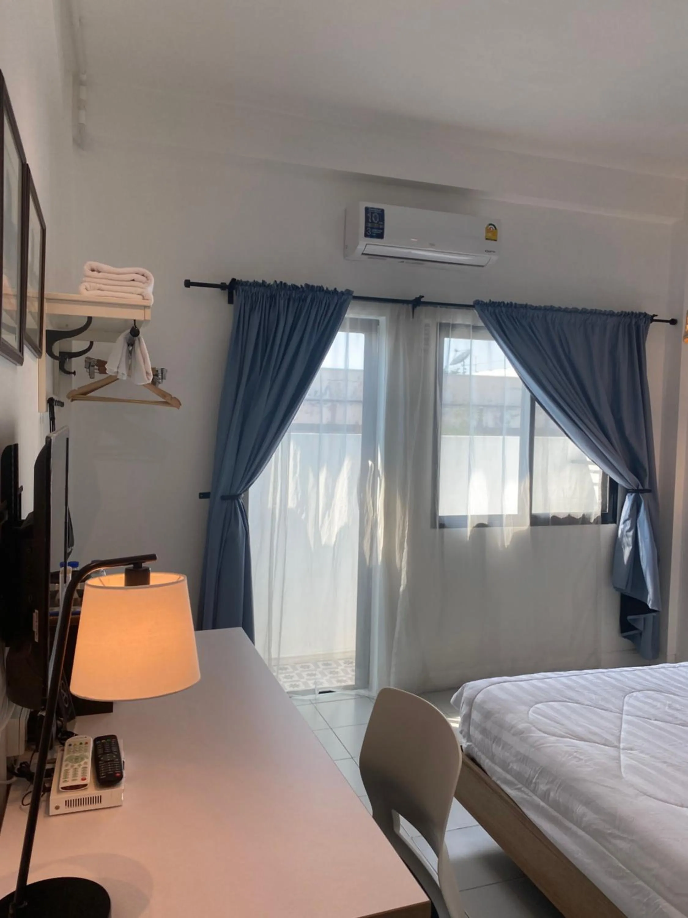 Bed in Baan Suandao Wat Arun