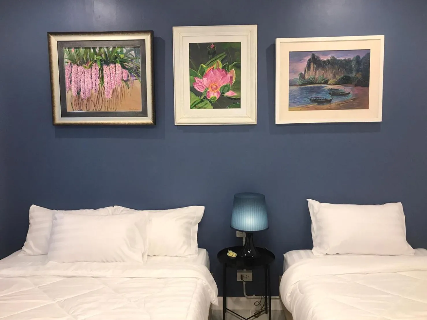 Bed in Baan Suandao Wat Arun