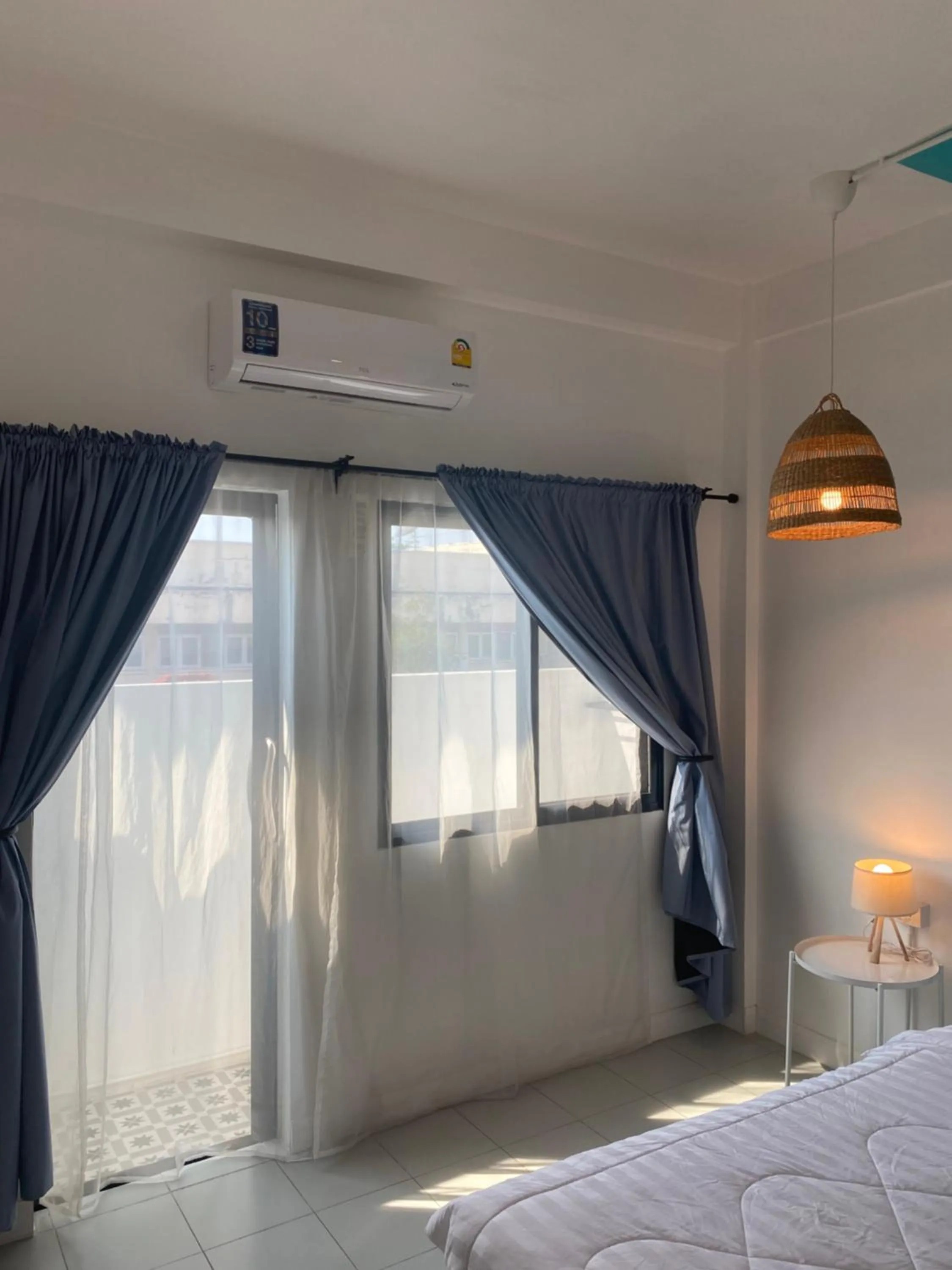 Bed in Baan Suandao Wat Arun