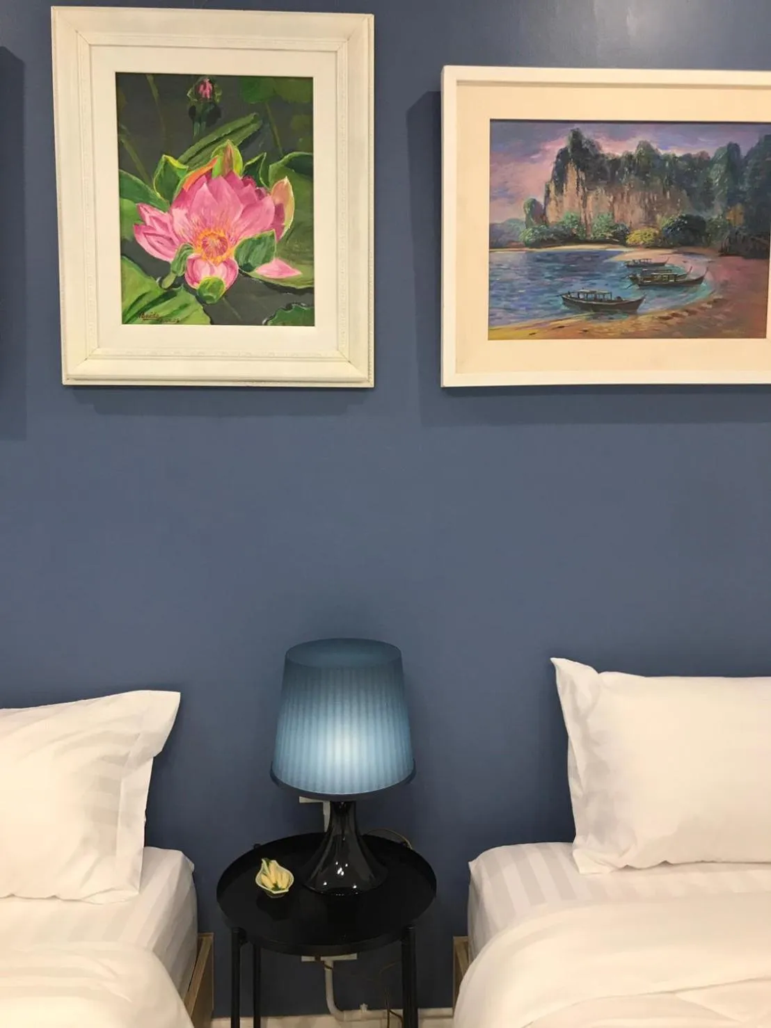 Bed in Baan Suandao Wat Arun