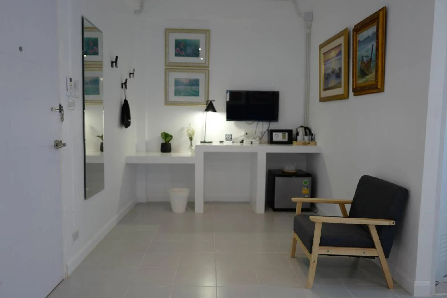 Seating area in Baan Suandao Wat Arun