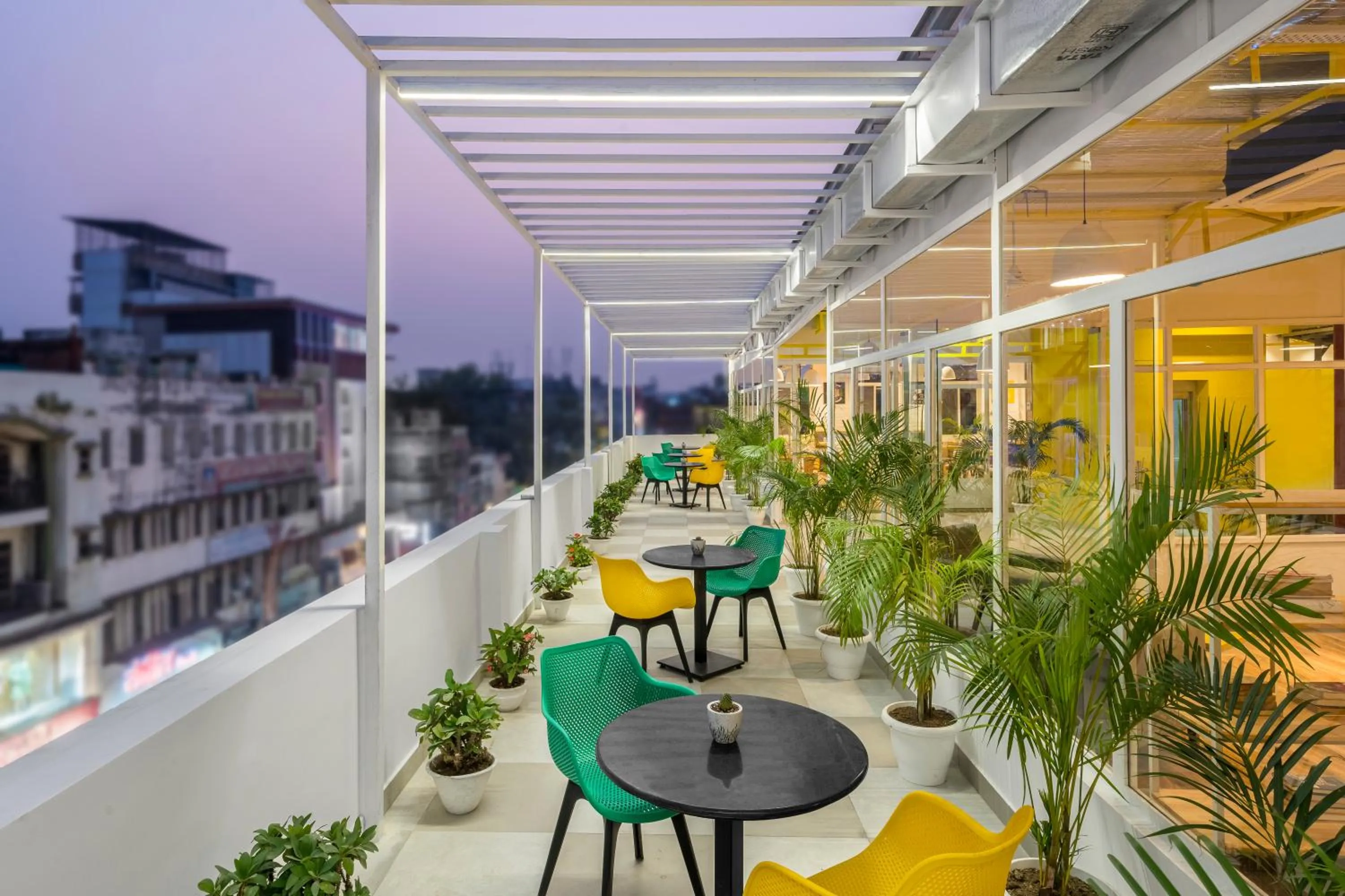 Balcony/Terrace in Bedzzz Varanasi by Leisure Hotels, 1 Km from Dashwasamedh Ghat