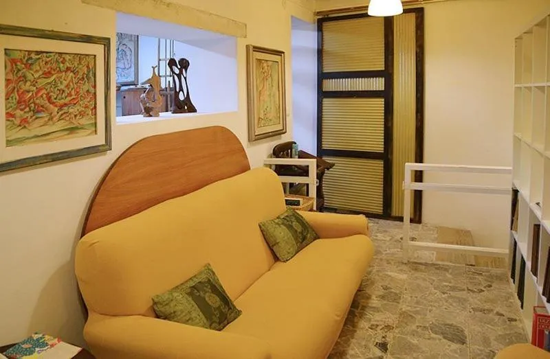 Seating area in La Casa Dell'Artista