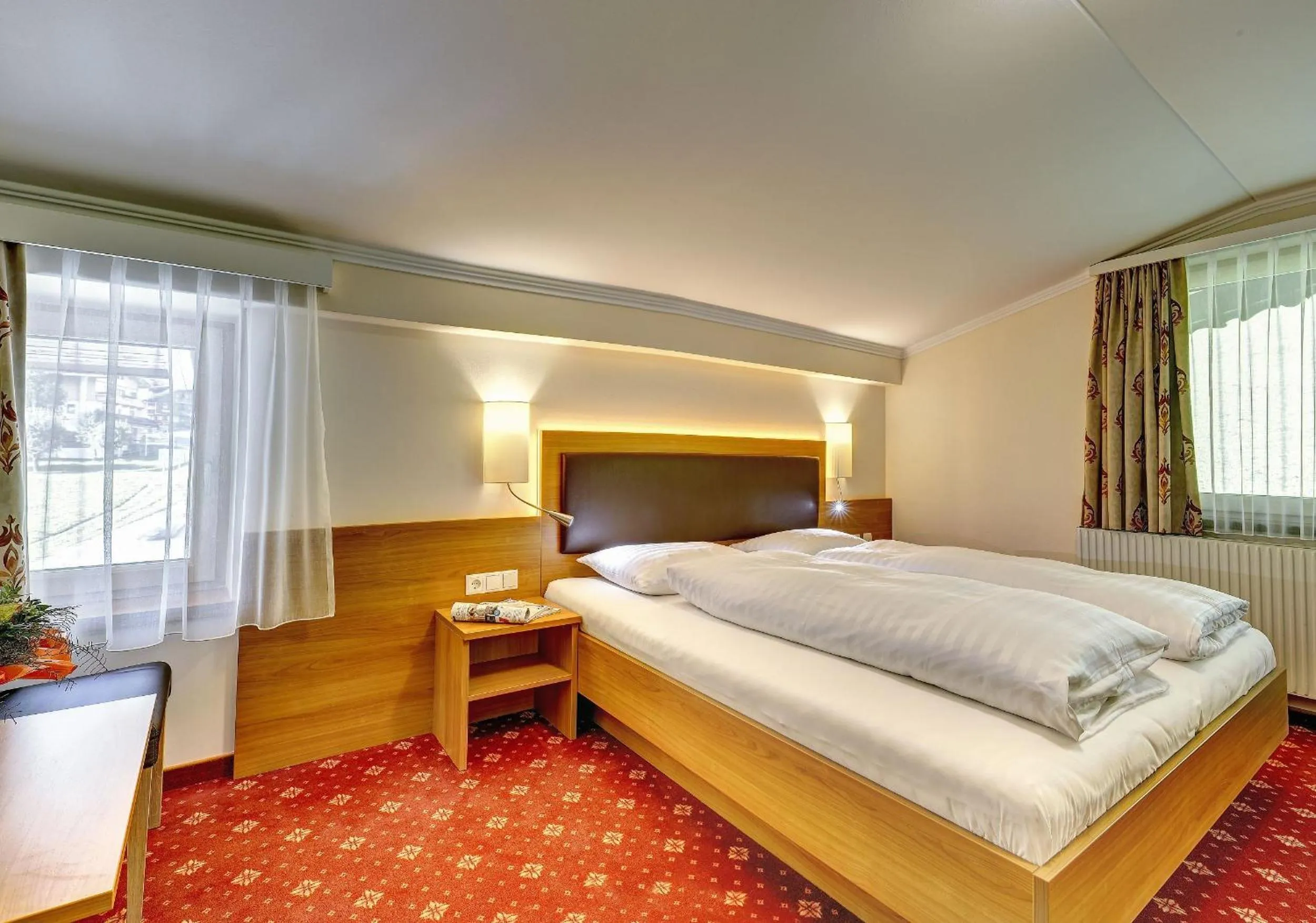 Bed in Hotel Finkenbergerhof