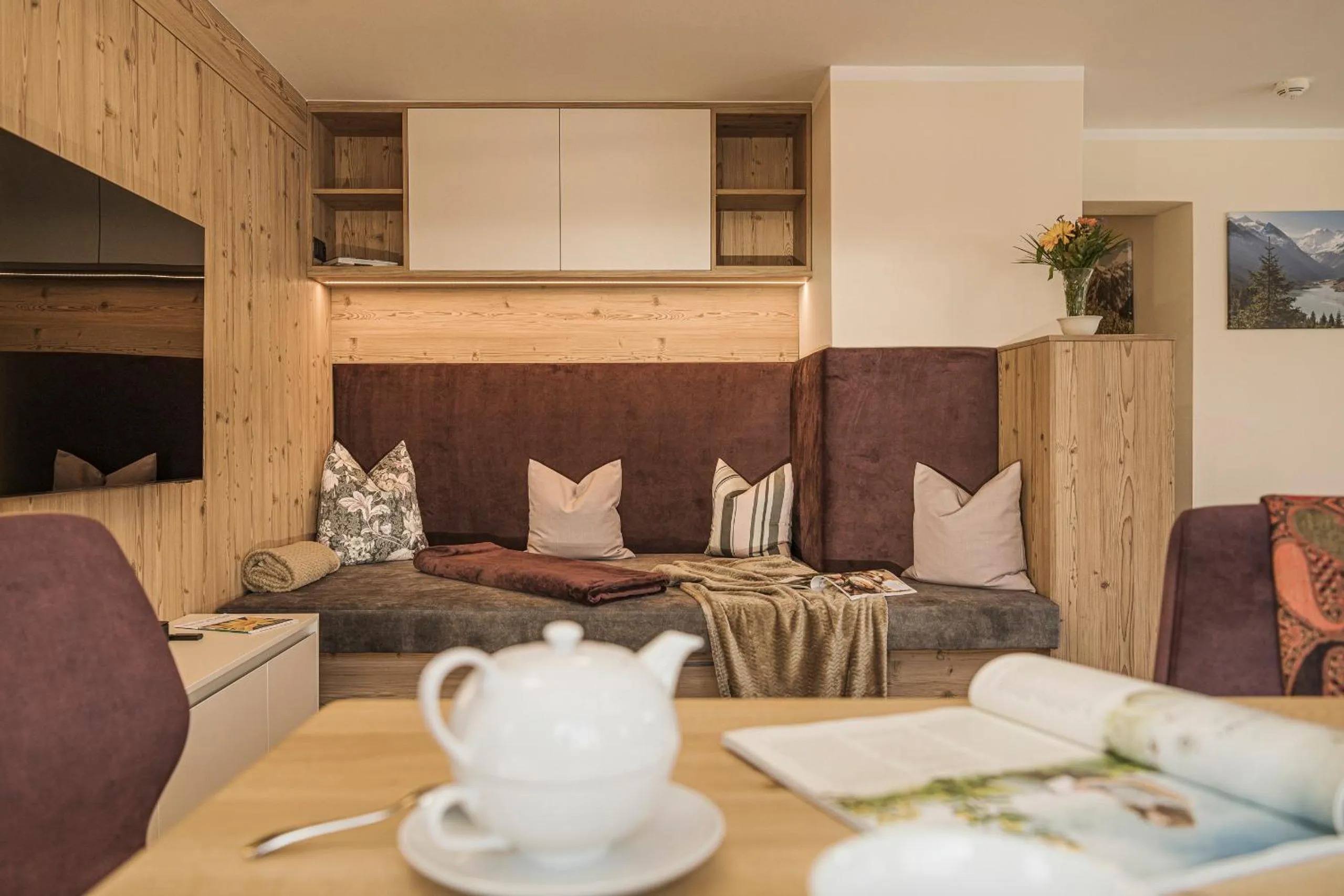 Seating area in Hotel Finkenbergerhof