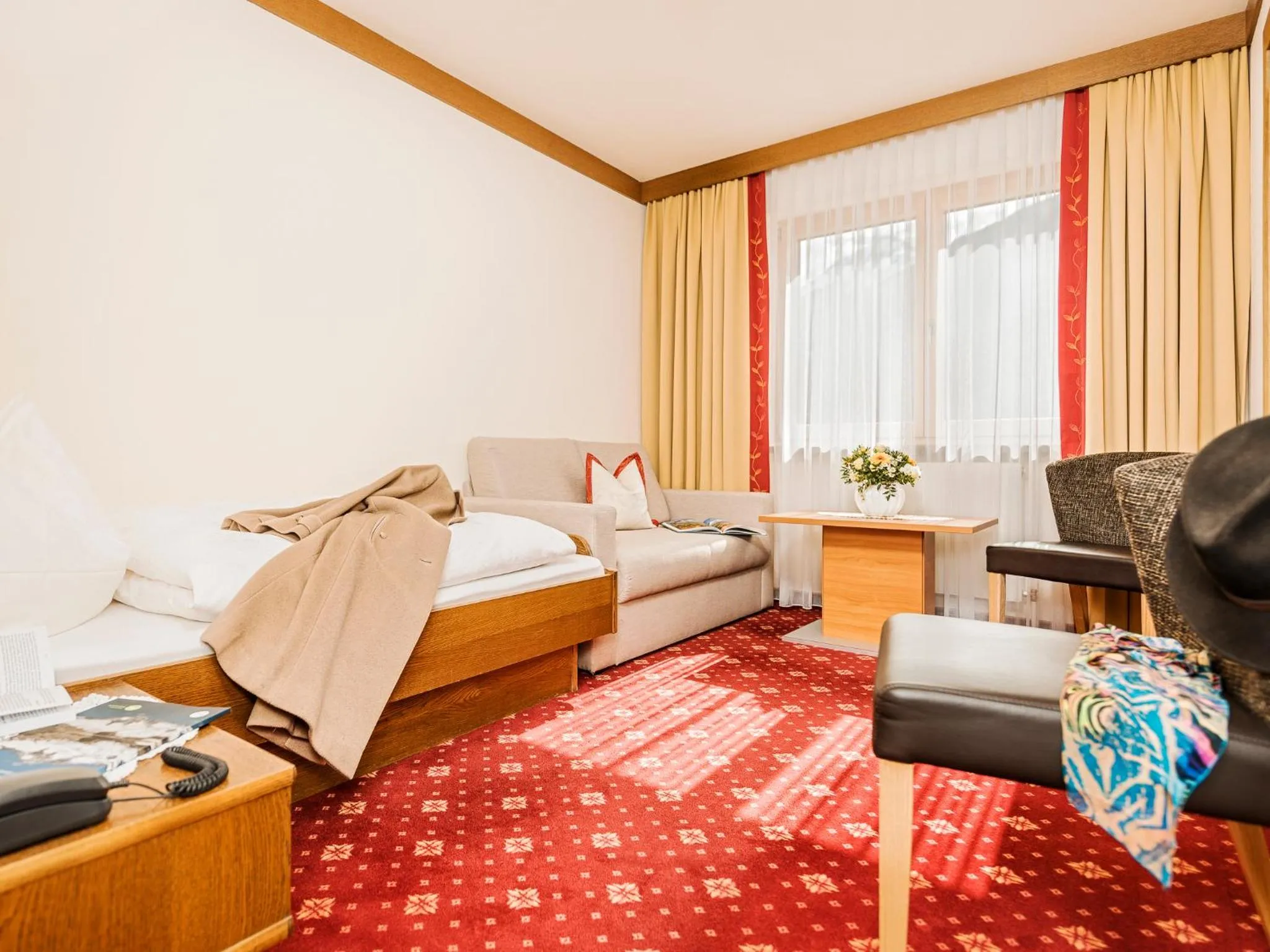 Photo of the whole room, Bed in Hotel Finkenbergerhof